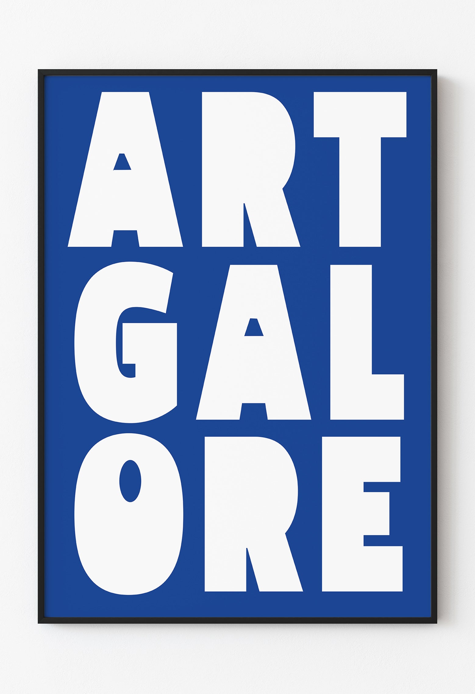 Art Galore Tipografik Tasarım - Sanat Dolu Duvar Posteri Art101.shop