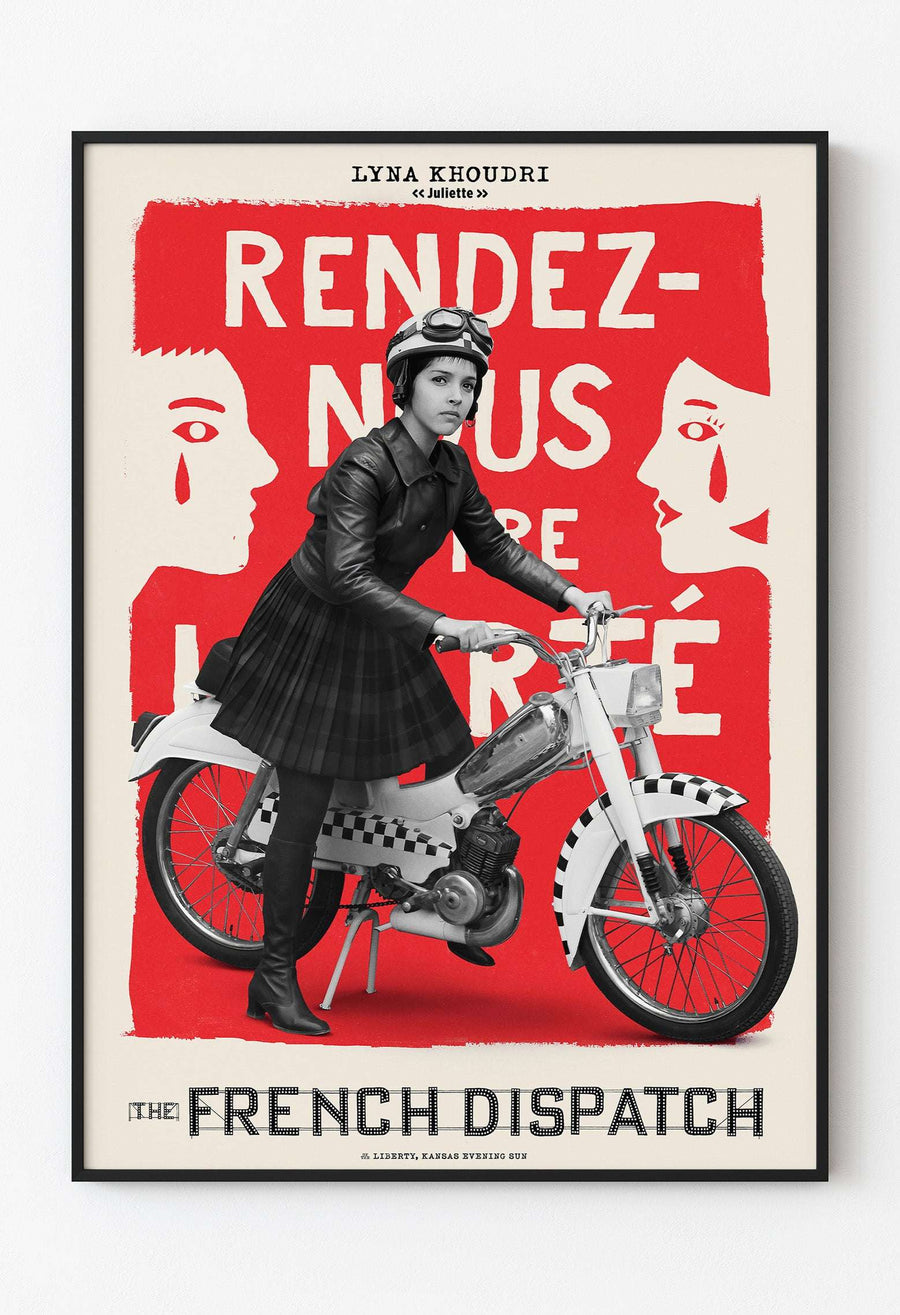 The French Dispatch / Film Afişi - Lyna Khoudri - Juliette