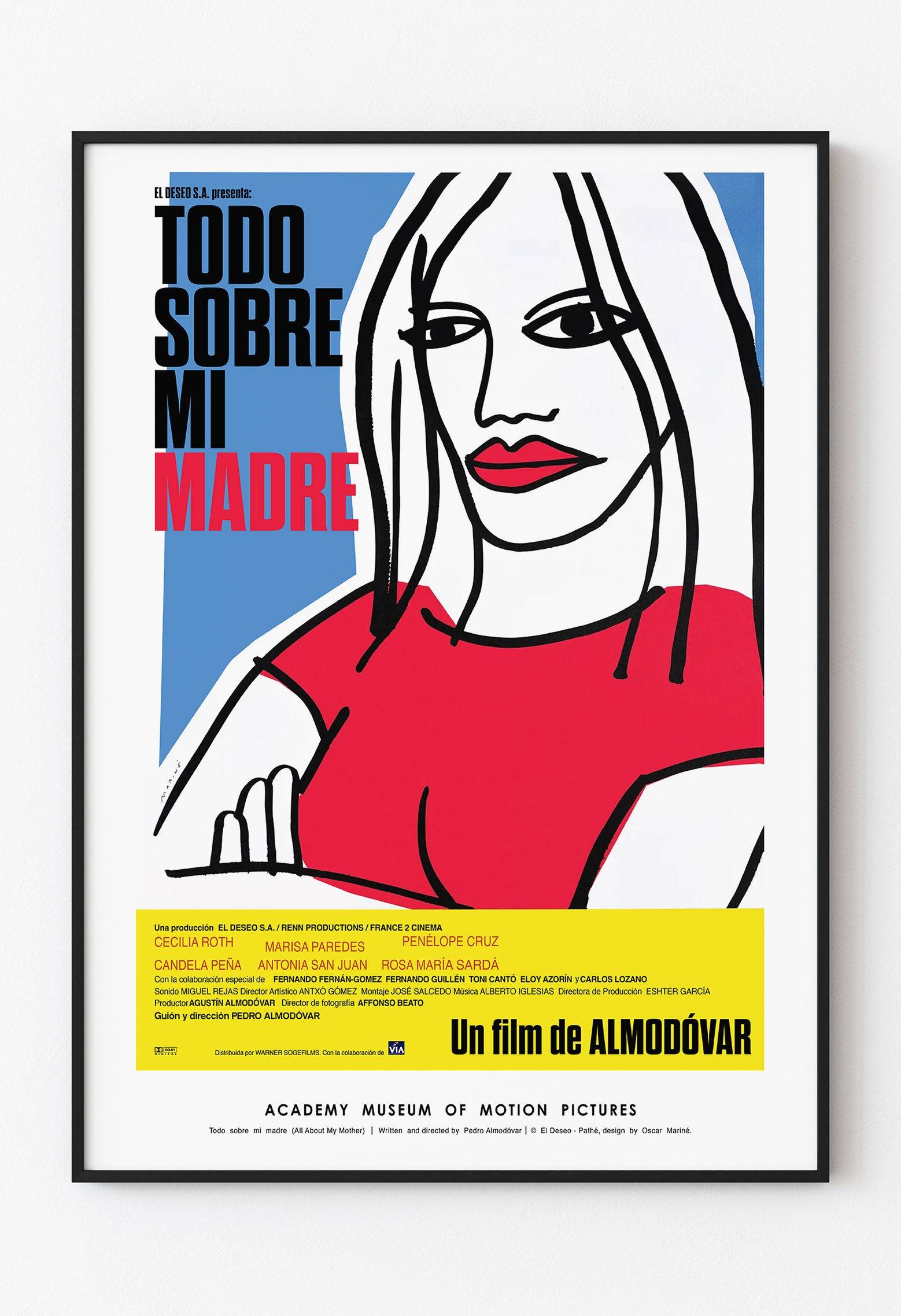 Todo sobre mi madre / All about my mother - Sinema Film Afişi