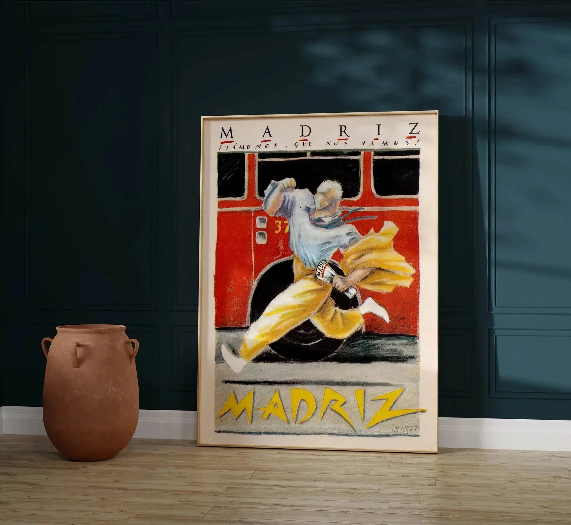 Javier de Juan - Madriz Magazine Afişi