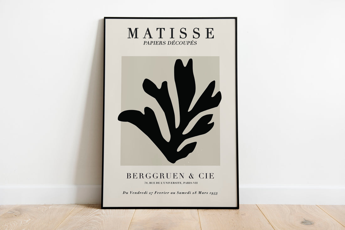 Picasso, Matisse ve Paul Klee 3'lü Sergi Posteri Seti | Minimalist Modern Duvar Sanatı