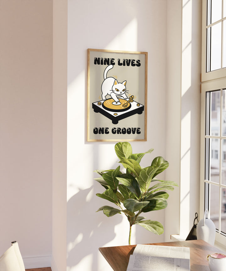 Dokuz Can, Tek Groove – Nine Lives, One Groove | DJ Kedi Poster