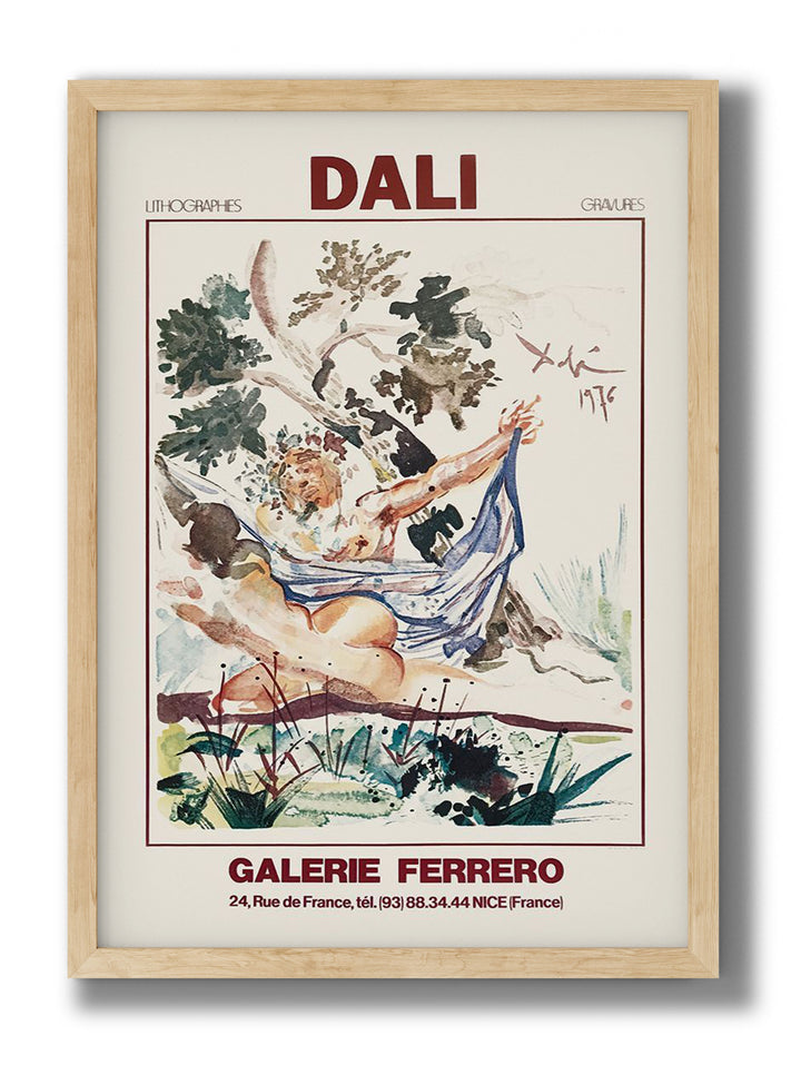 Salvador Dalí - Galerie Ferrero 1976 Vintage Sergi Posteri