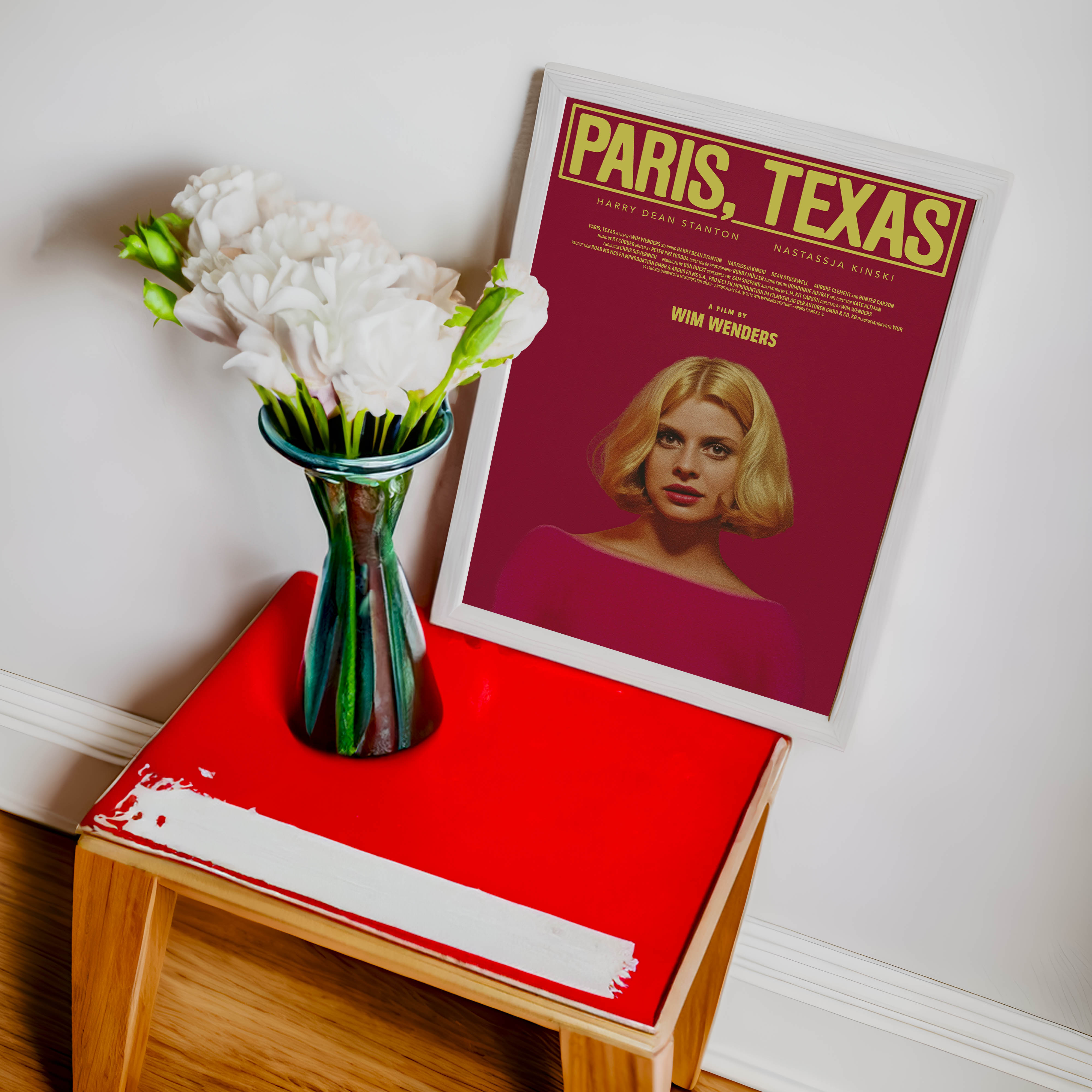 Paris, Texas (1984) Film Posteri – Wim Wenders | Klasik Sinema Poster Reprodüksiyonu