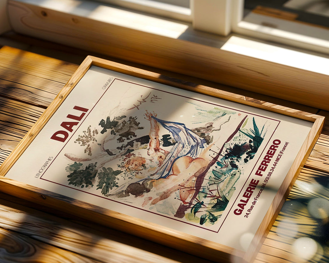 Salvador Dalí - Galerie Ferrero 1976 Vintage Sergi Posteri