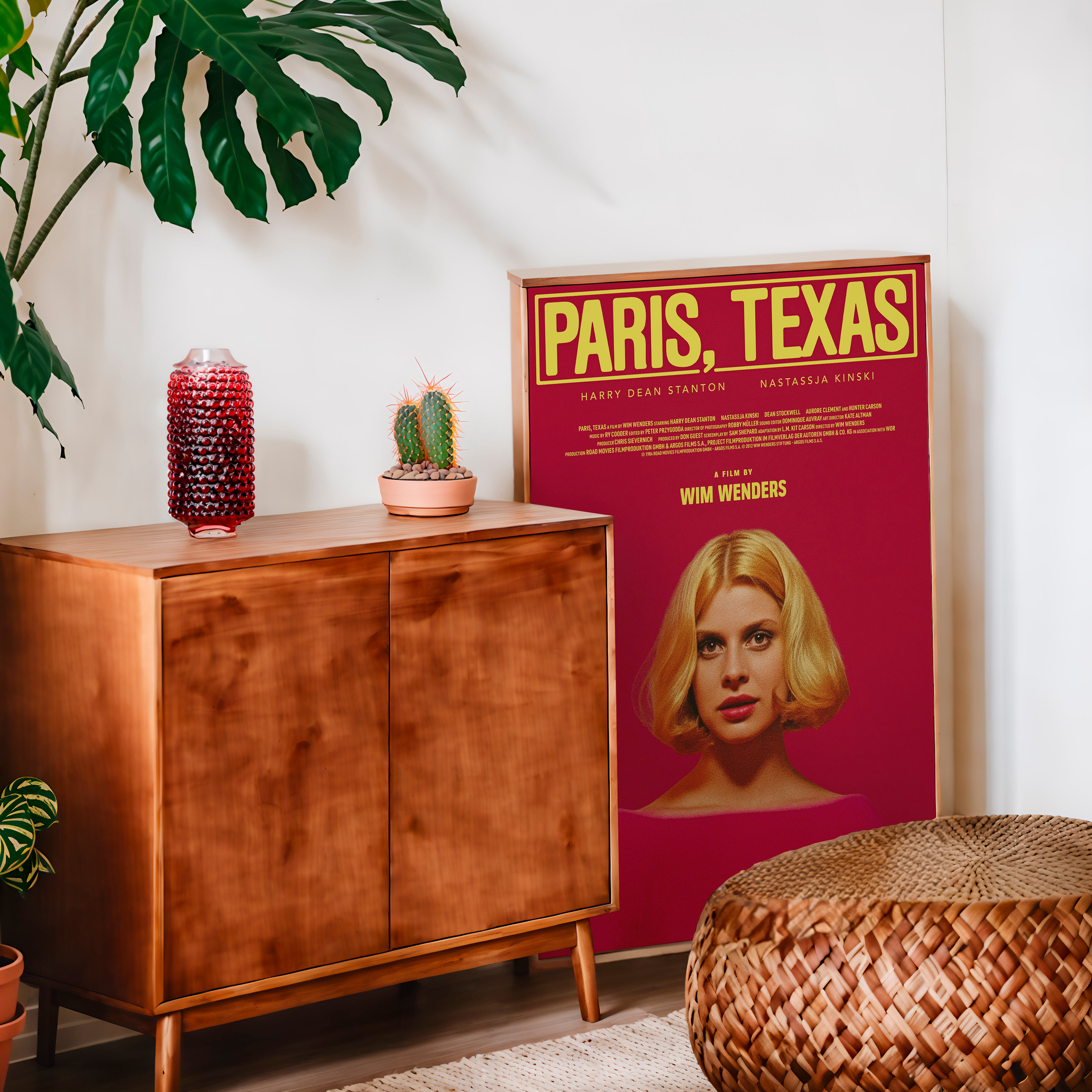 Paris, Texas (1984) Film Posteri – Wim Wenders | Klasik Sinema Poster Reprodüksiyonu