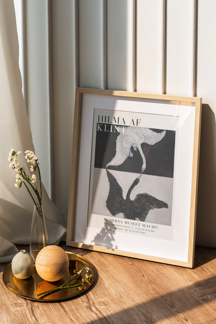 Hilma af Klint: The Swan - İskandinav Tarzı Sanat Posteri