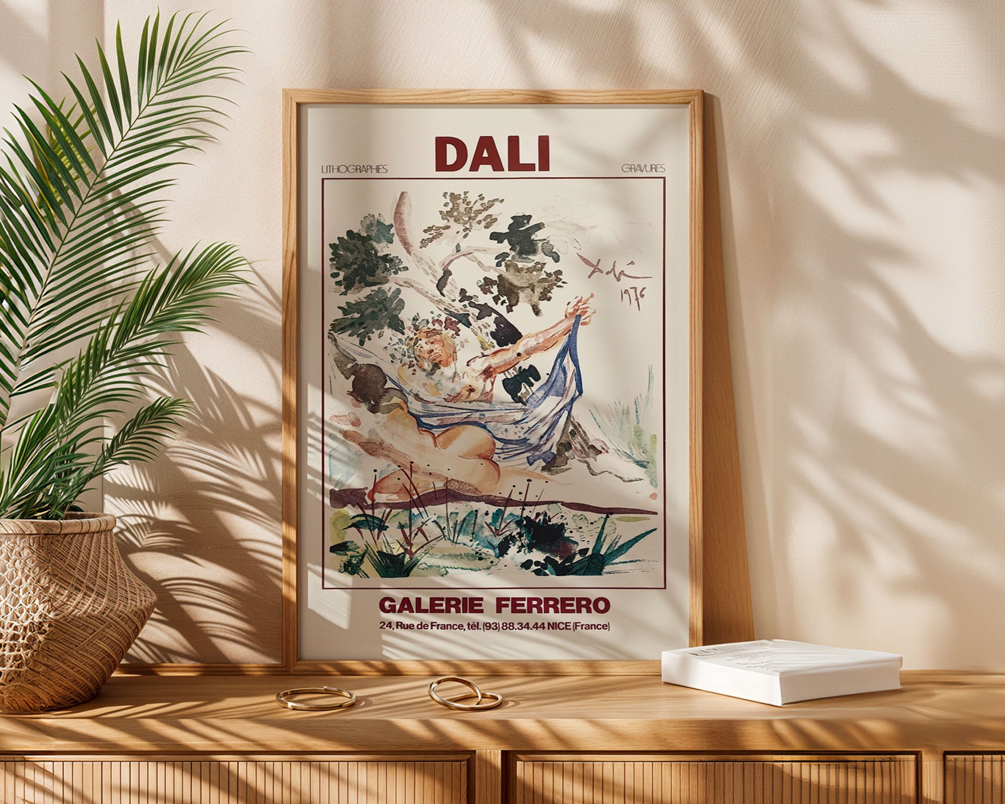 Salvador Dalí - Galerie Ferrero 1976 Vintage Sergi Posteri