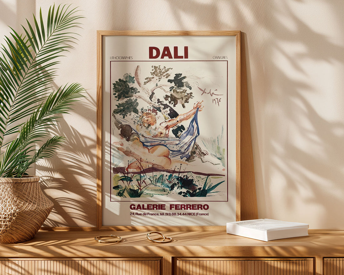 Salvador Dalí - Galerie Ferrero 1976 Vintage Sergi Posteri