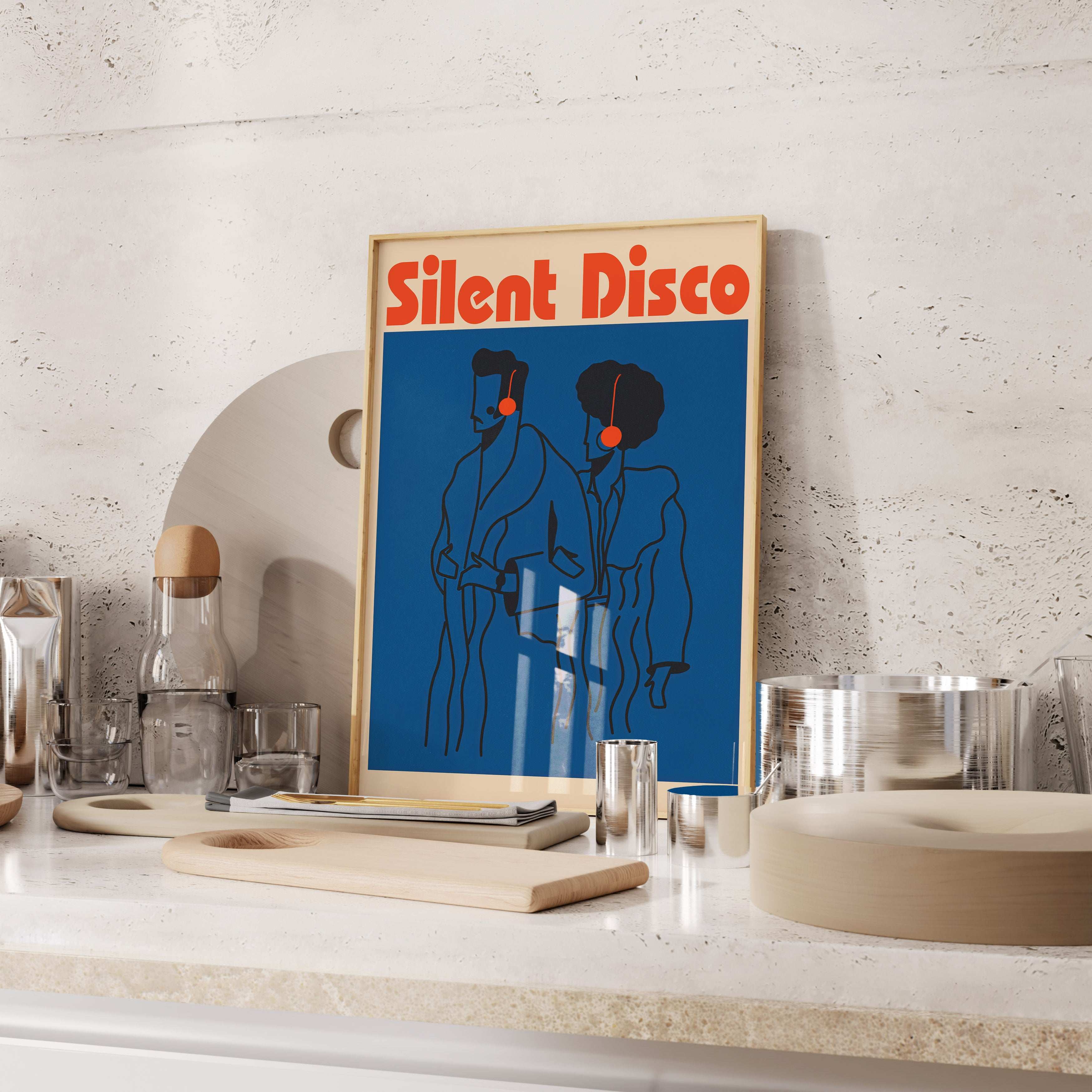 Silent Disco - Sessiz Disco / Alternatif Poster