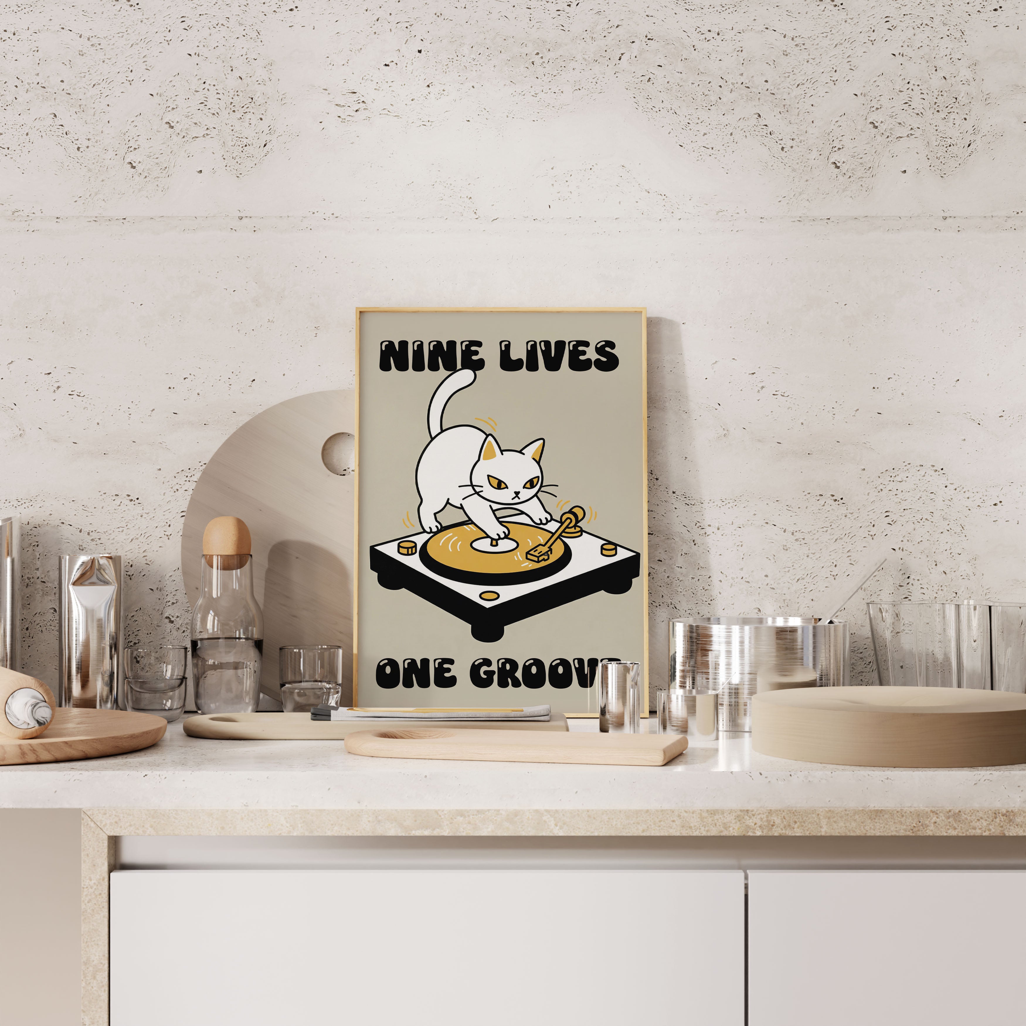 Dokuz Can, Tek Groove – Nine Lives, One Groove | DJ Kedi Poster