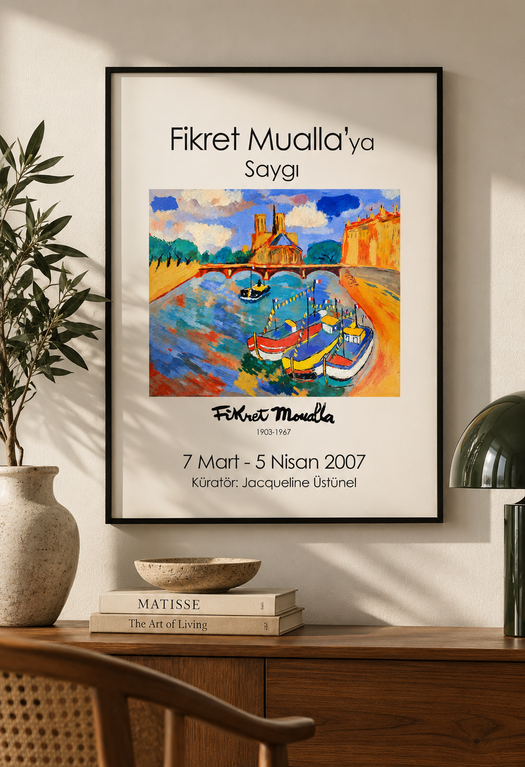 Fikret Mualla - Sergi Afişi / Fikret Mualla'ya Saygı 2007