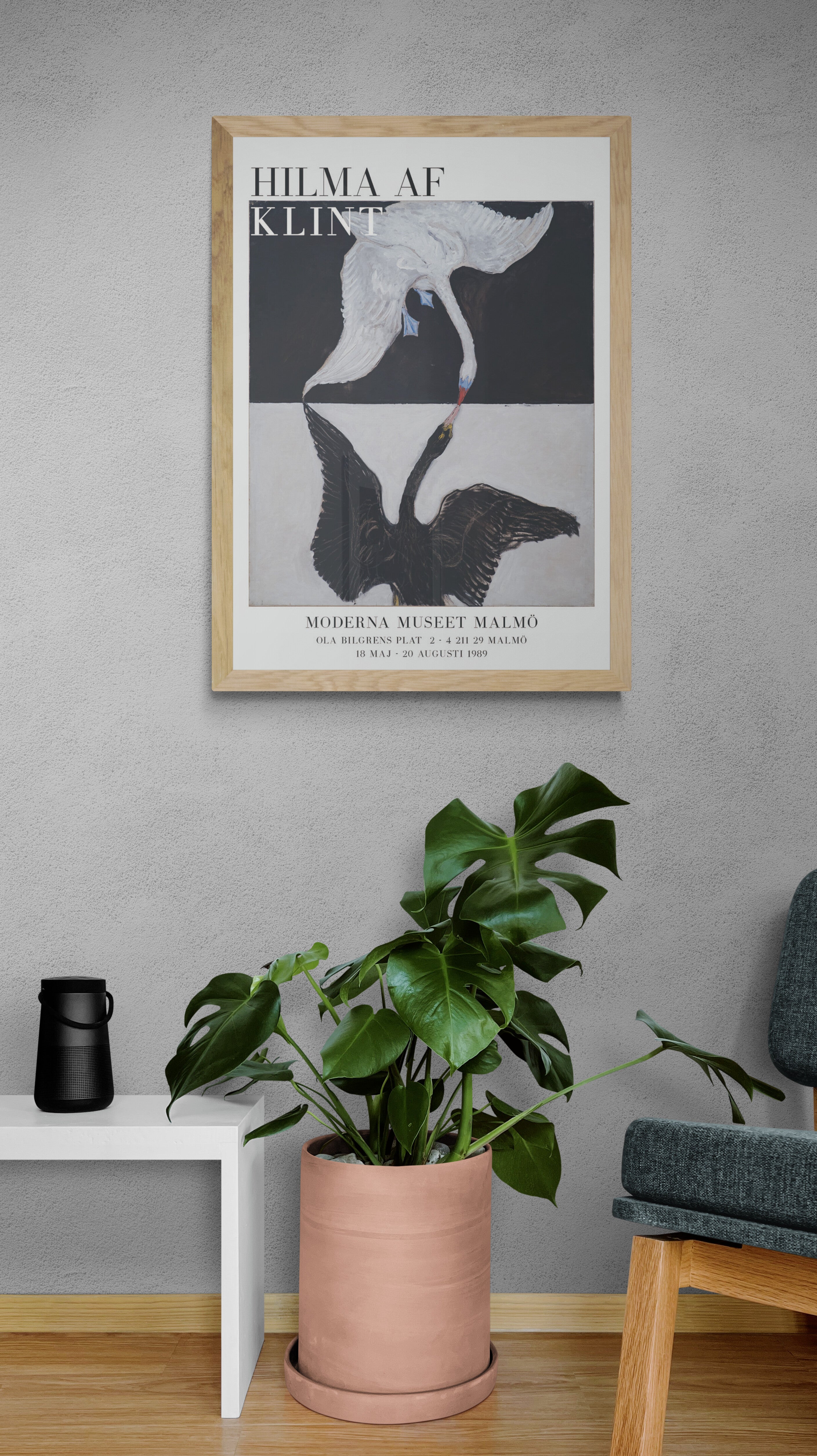 Hilma af Klint: The Swan - İskandinav Tarzı Sanat Posteri
