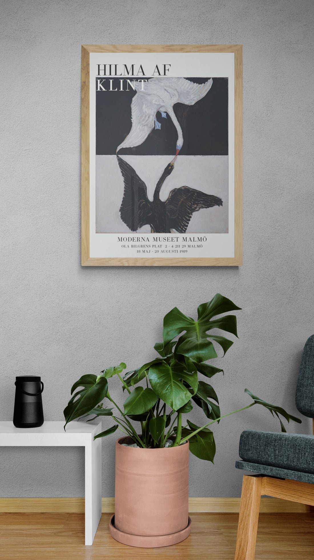 Hilma af Klint: The Swan - İskandinav Tarzı Sanat Posteri