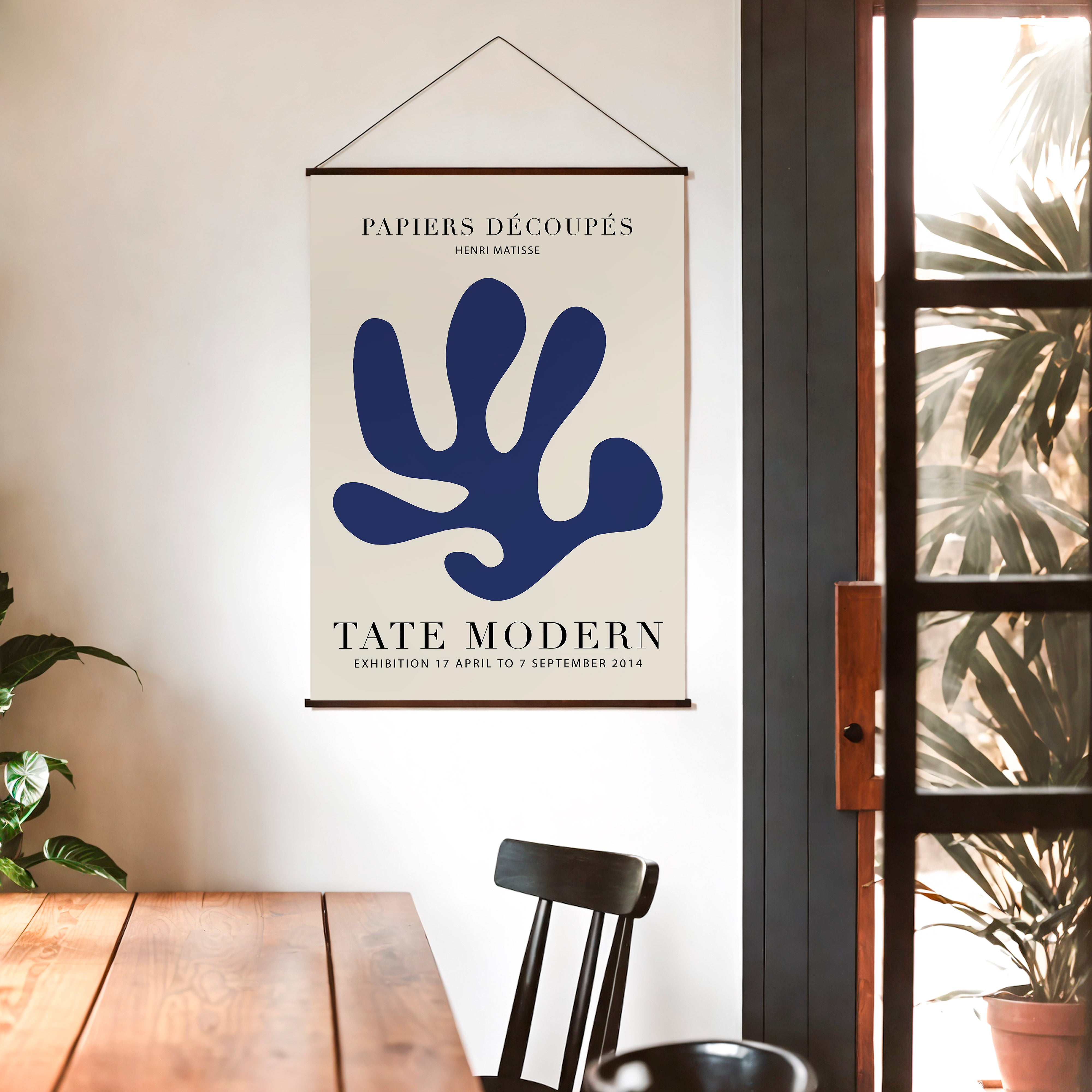 Henri Matisse "Papiers Découpés" Poster - Tate Modern Sergi Afişi (2014)