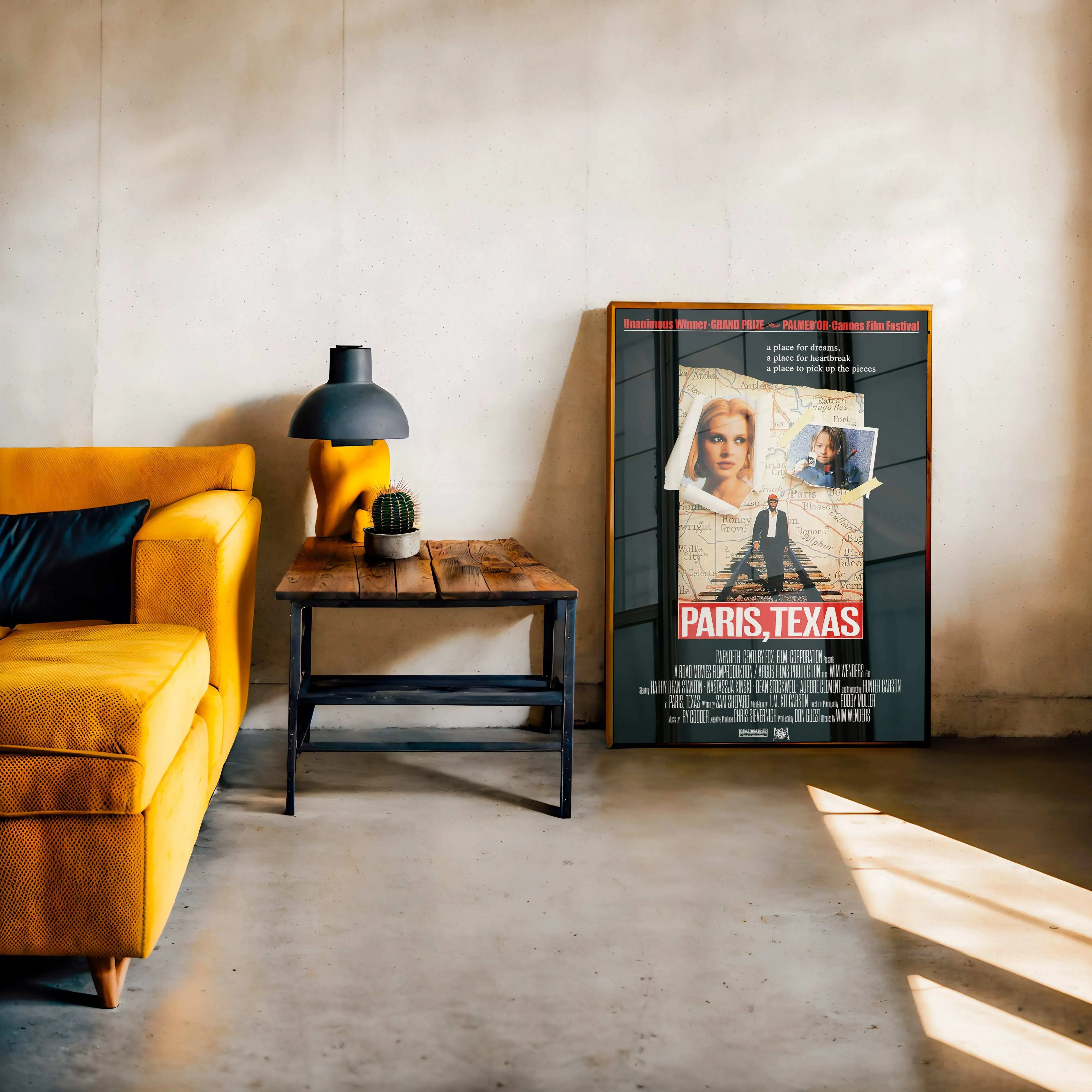 Paris, Texas Film Afişi - Wim Wenders - Nadir Poster