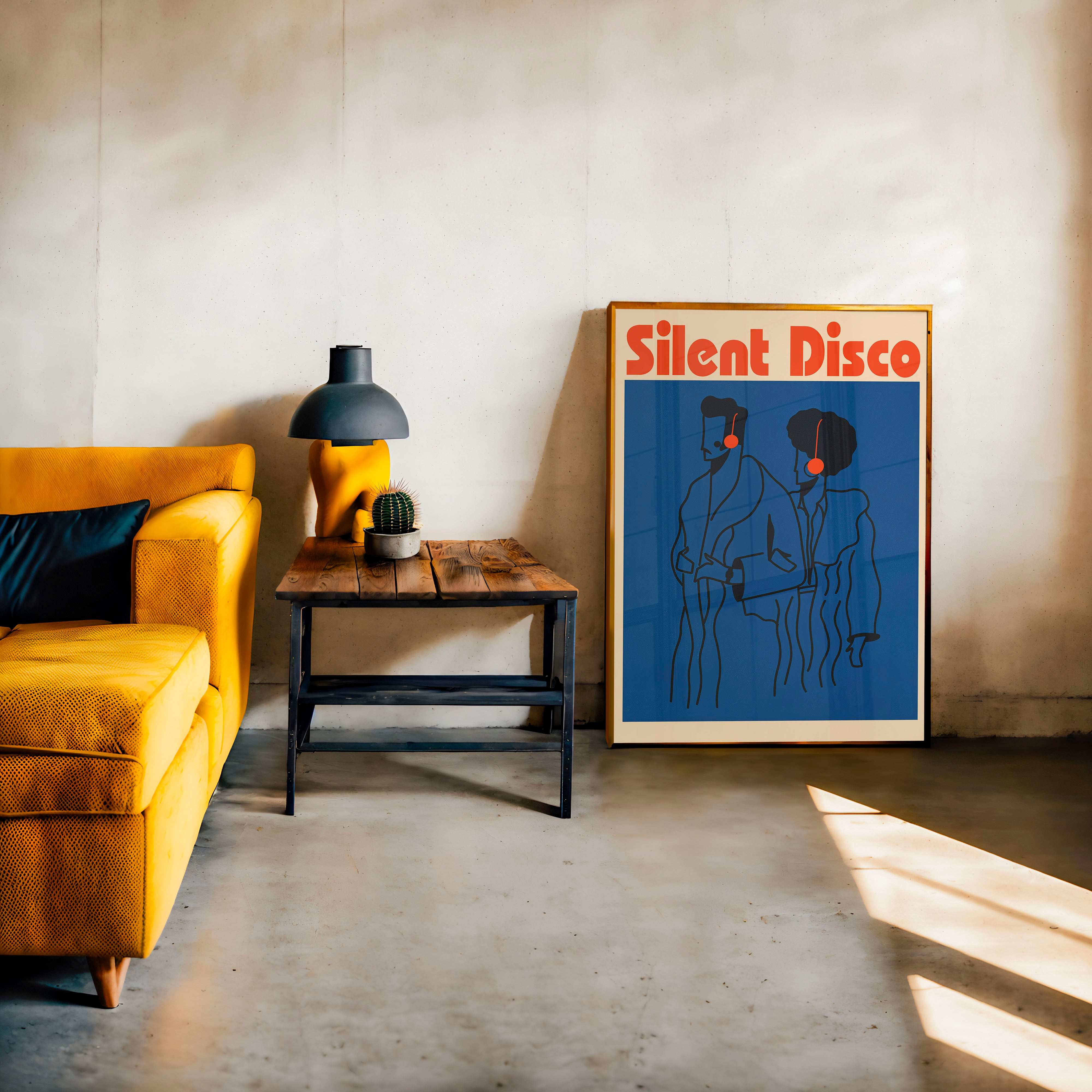 Silent Disco - Sessiz Disco / Alternatif Poster