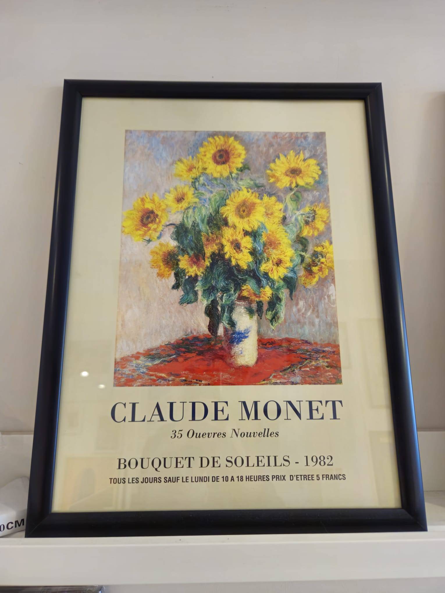 Claude Monet - Bouquet de Soleils / Mone - Ayçiçekleri