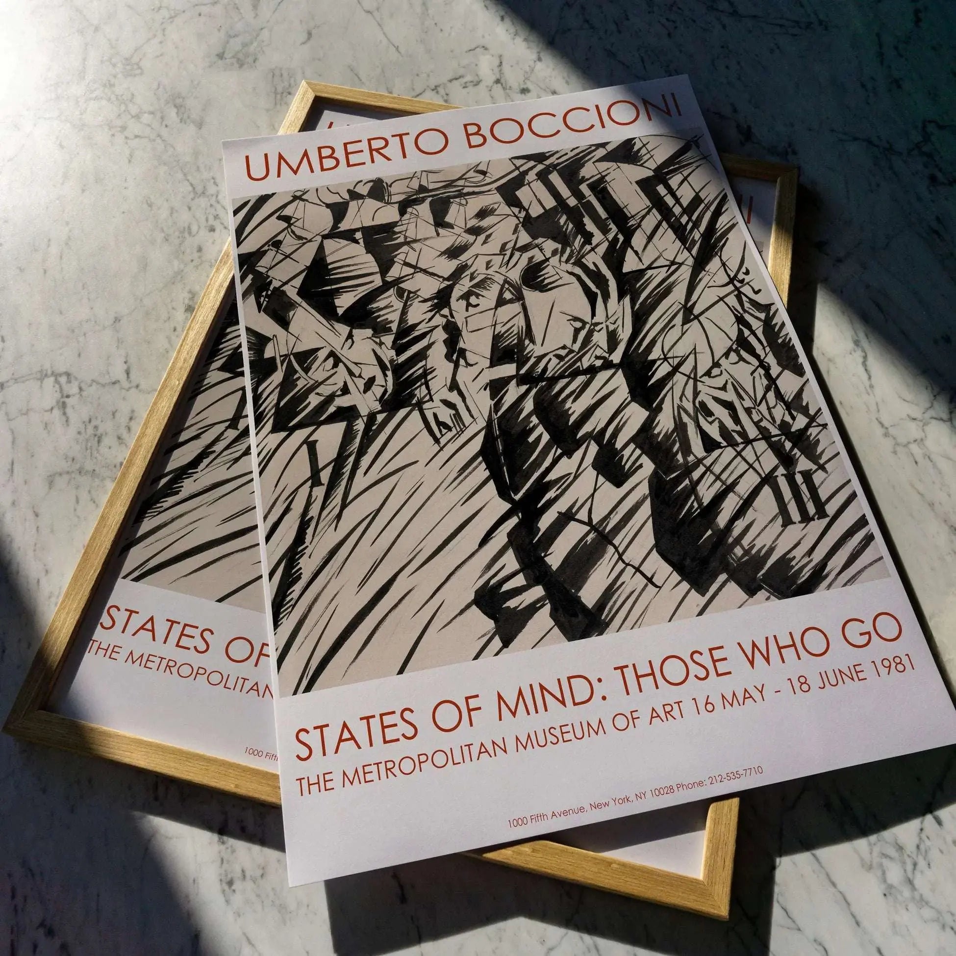 Umberto Boccioni - Salvador Dali Ofis Poster