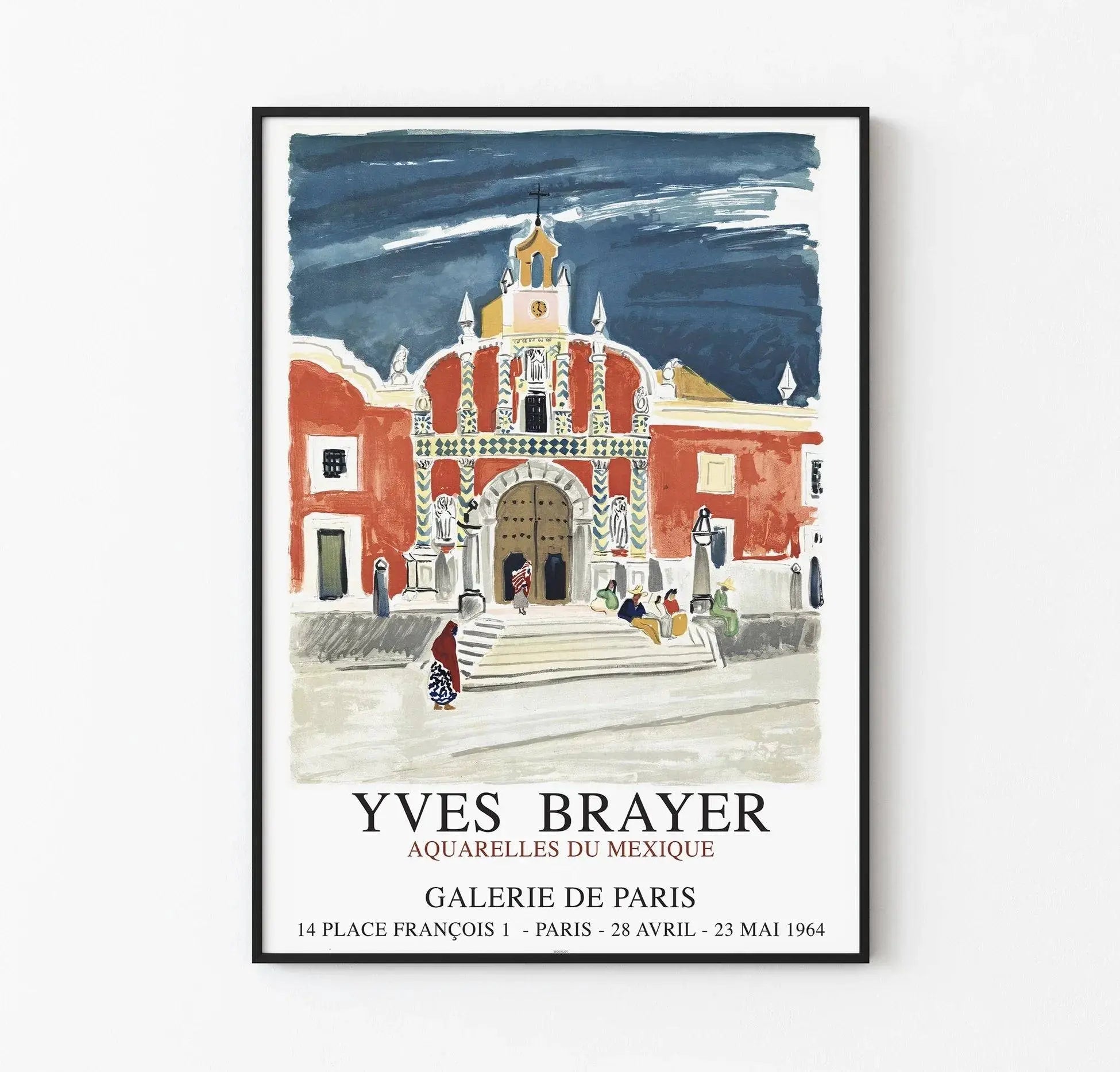 Yves Brayer - Exposition Galerie de Paris Poster