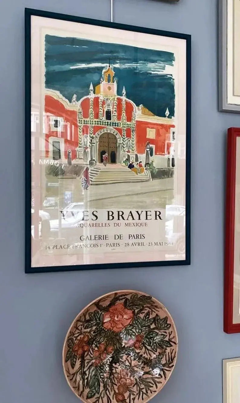 Yves Brayer - Exposition Galerie de Paris Poster Art101.shop