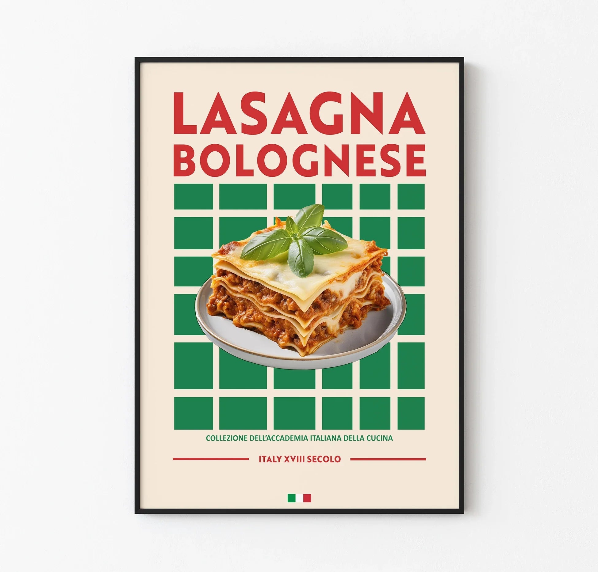 Lasagna Bolognese - Bolonez Lazanya Poster Art101.shop