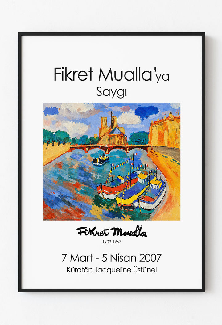 Fikret Mualla - Sergi Afişi / Fikret Mualla'ya Saygı 2007