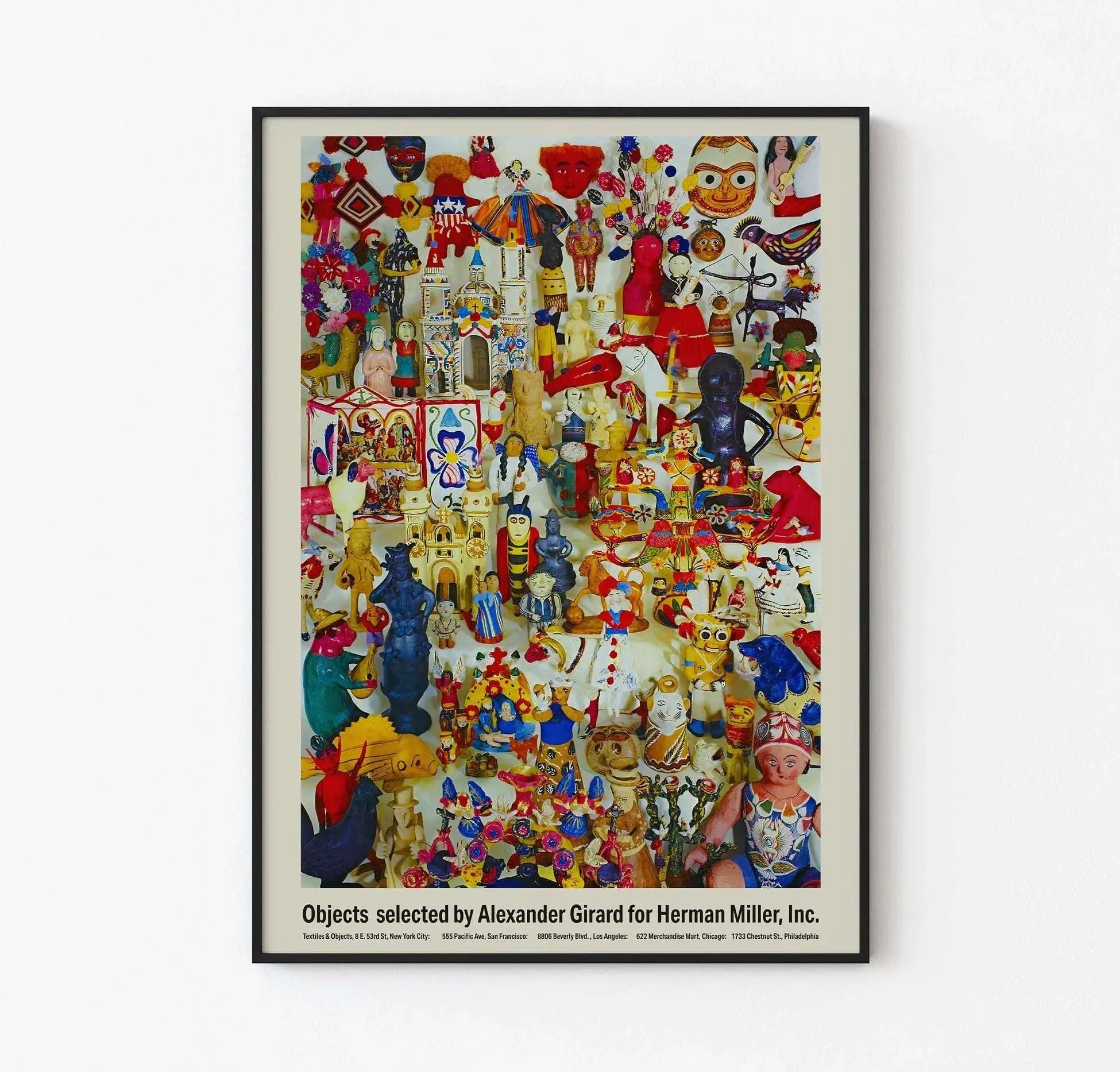Herman Miller Objects selected by Alexander Girard Poster