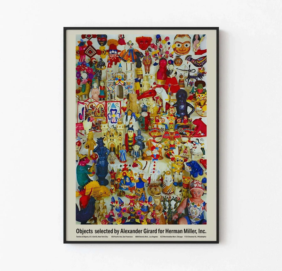 Herman Miller Objects selected by Alexander Girard Poster