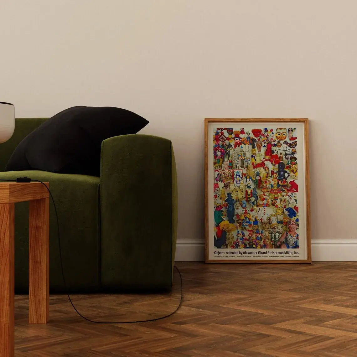 Herman Miller Objects selected by Alexander Girard Poster Art101.shop
