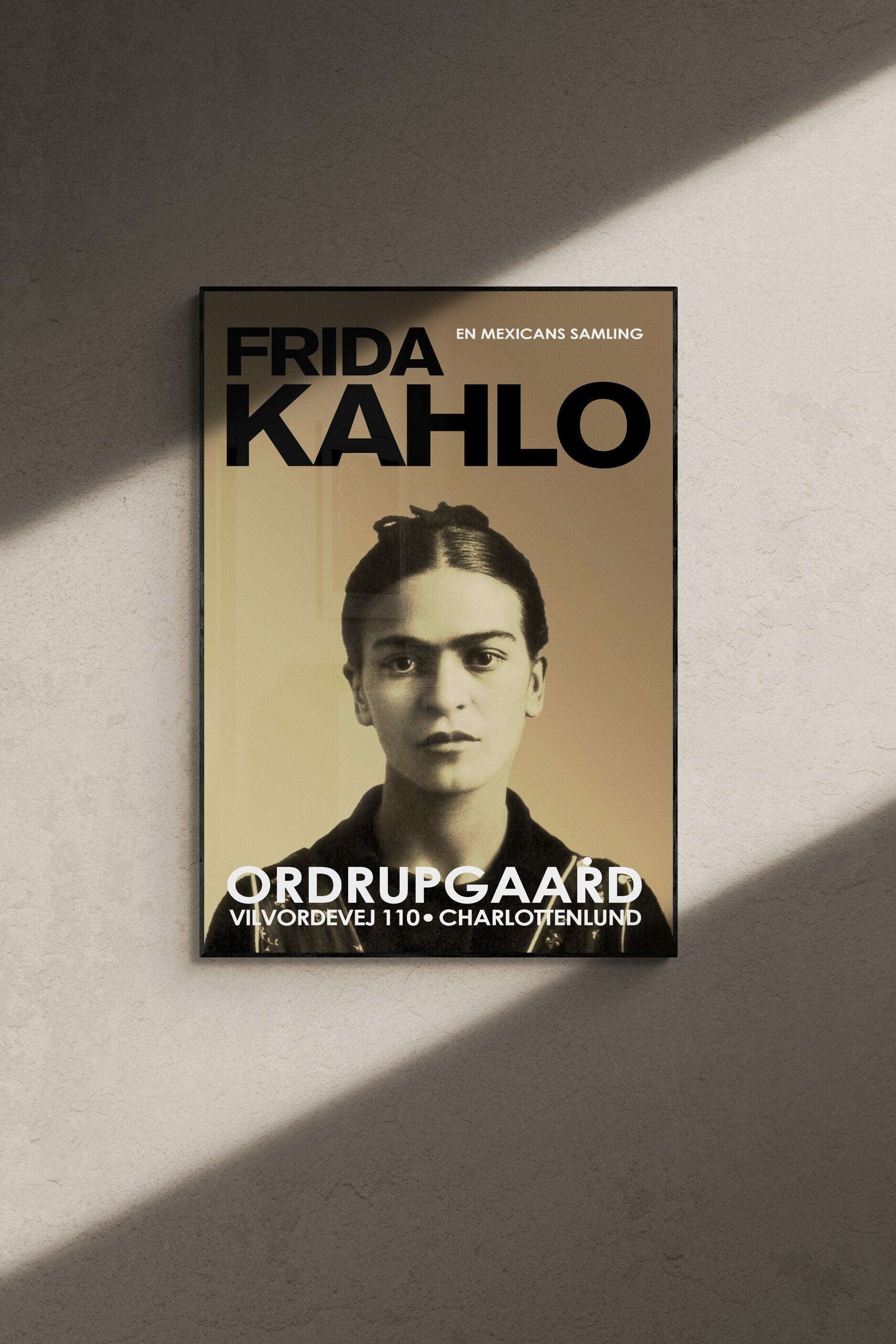 Frida Kahlo - Çok Nadir Sergi Afişi - En Mexicansk samling