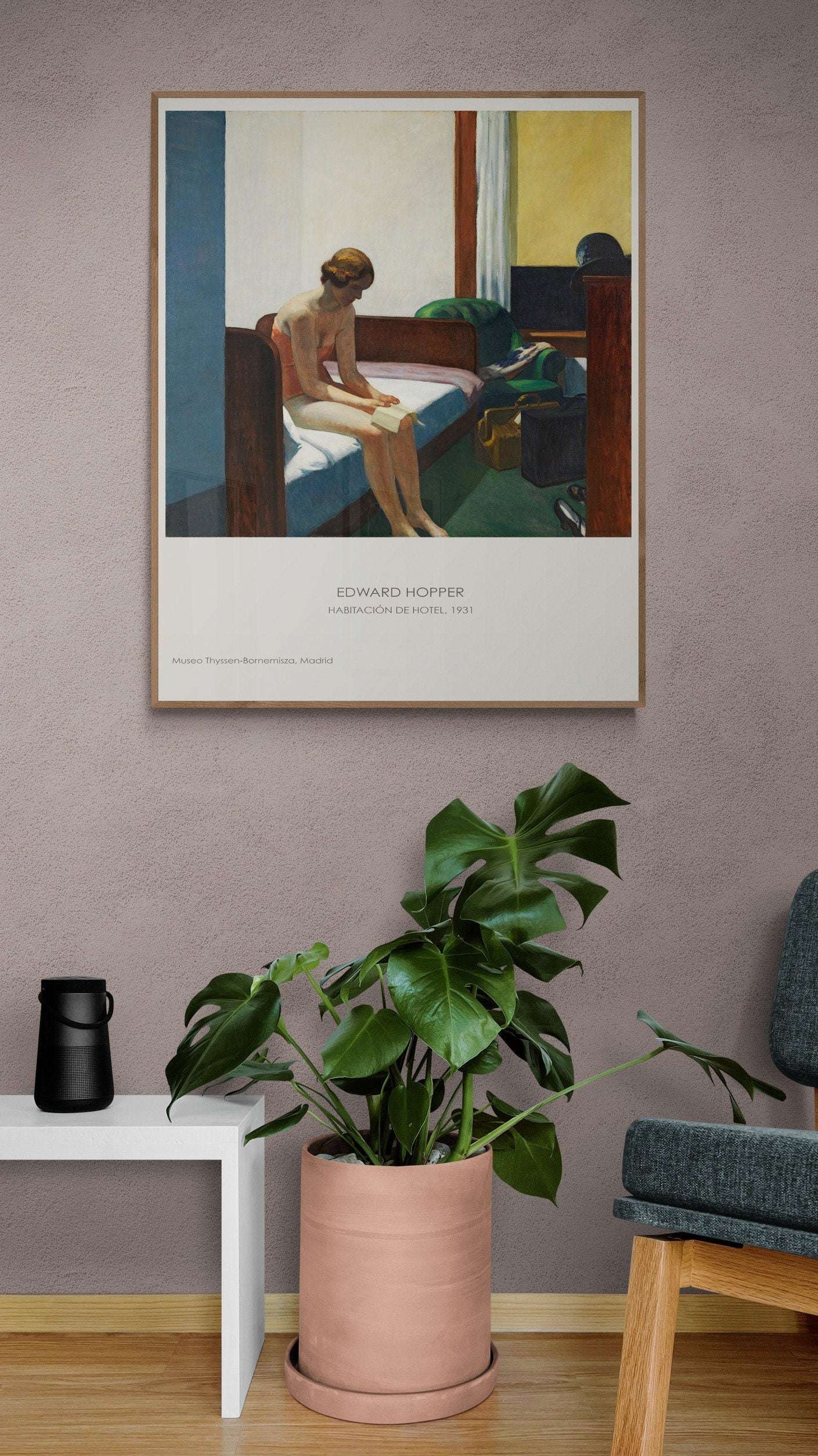 Edward Hopper - Hotel Room / Museo Nacional Thyssen-Bornemisza - Madrid - Hopper 1913 / Habitacion de Hotel