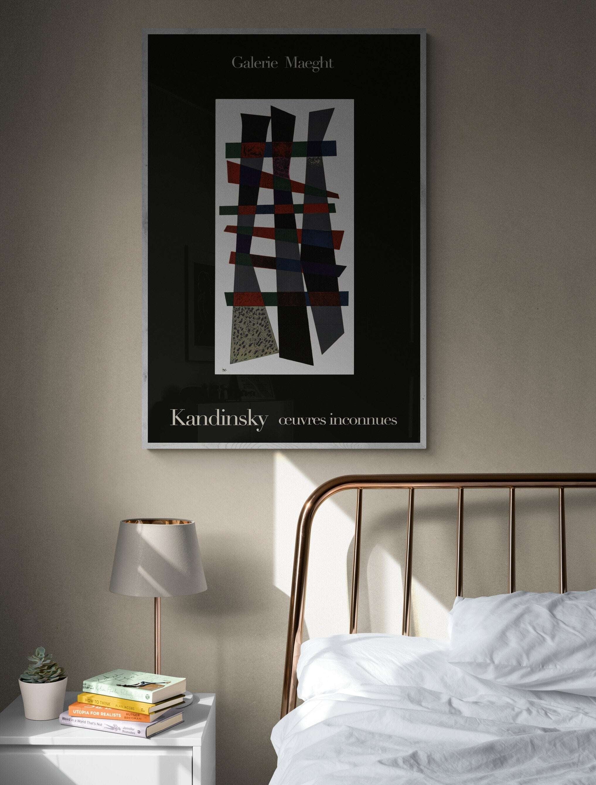 Wassily Kandinsky - Abstract Motif / Oeuvres Inconnues - Poster