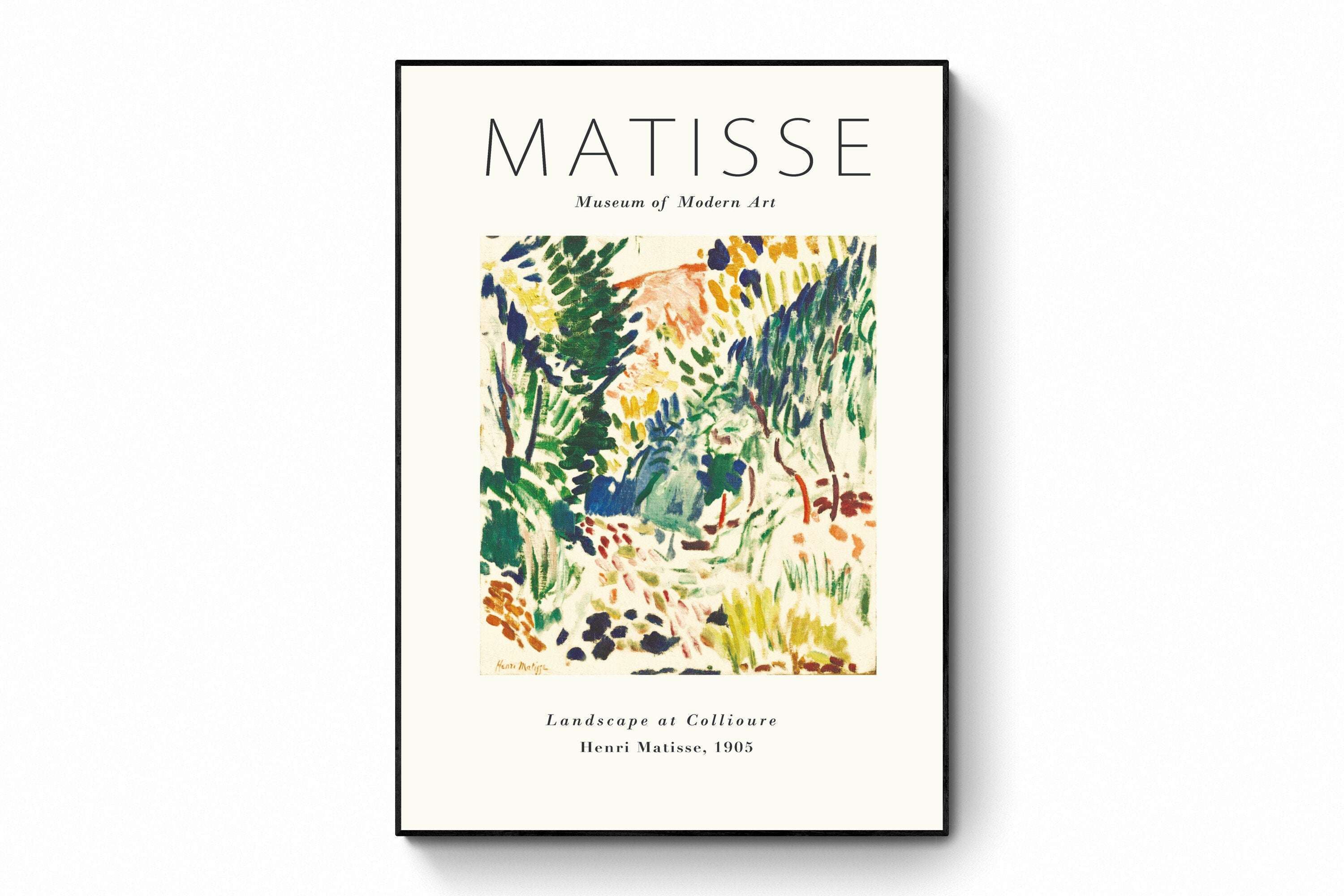 Matisse  Set of 6 - digital prints - Henri Matisse Bundle - Home Gallery - Digital Print - Oil Paintings of Henri Matisse