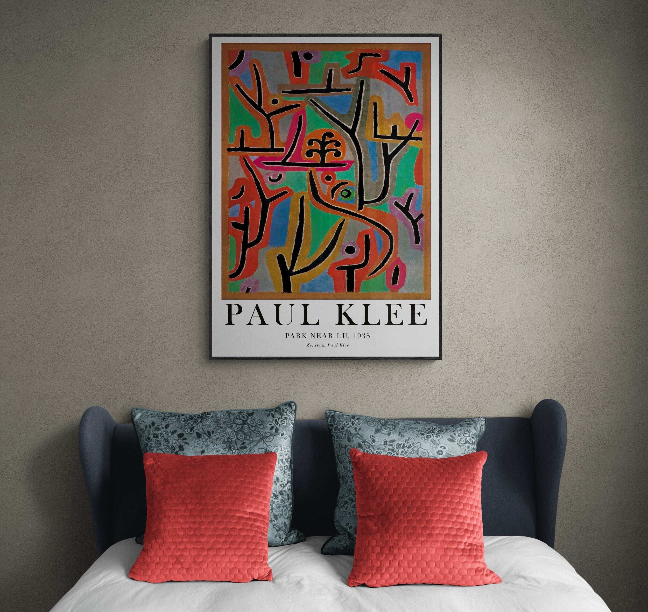 Paul Klee - Park Near Lu - 1938