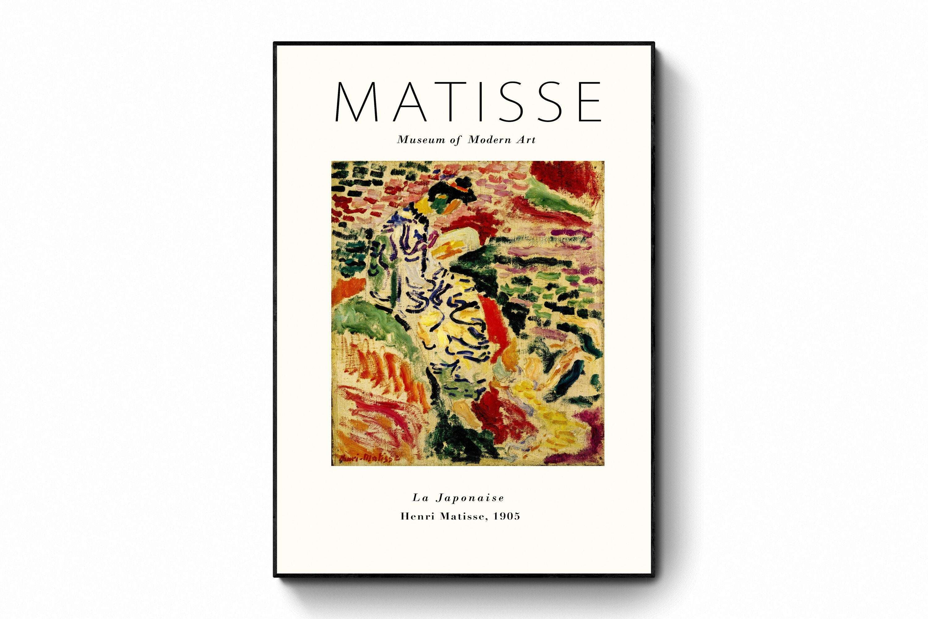 Matisse  Set of 6 - digital prints - Henri Matisse Bundle - Home Gallery - Digital Print - Oil Paintings of Henri Matisse