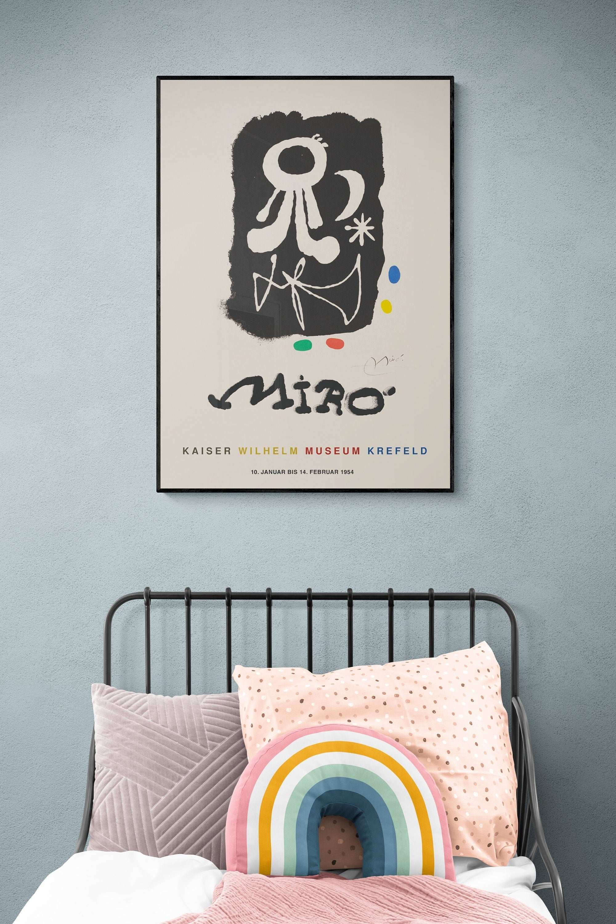 Joan Miro Hand Signed Lithograph - Poster
