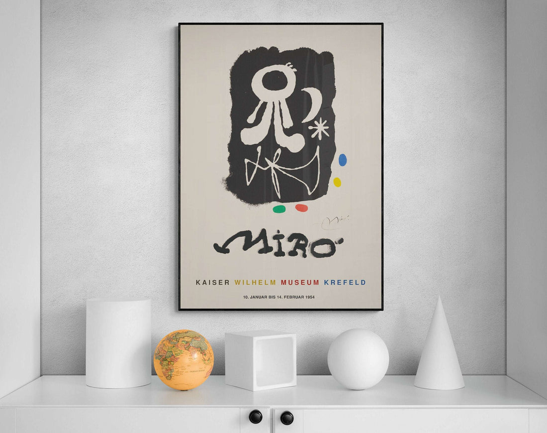 Joan Miro Hand Signed Lithograph - Poster
