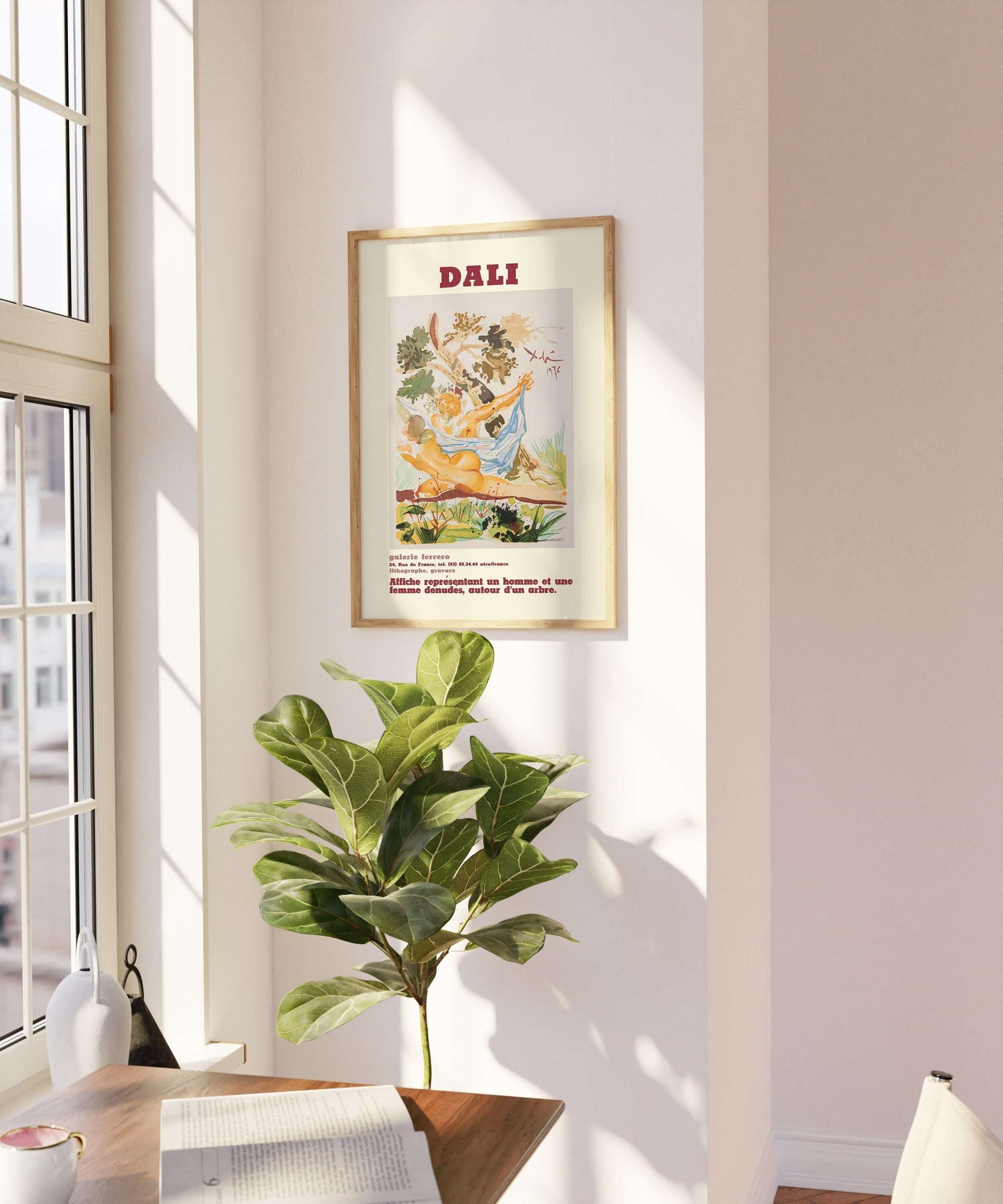 Salvador Dali Sanat Eserleri Seti - 2 Tasarım / Affiche Dali - Hristiyan Şövalye / Menelaos'un İnançsız Karısı