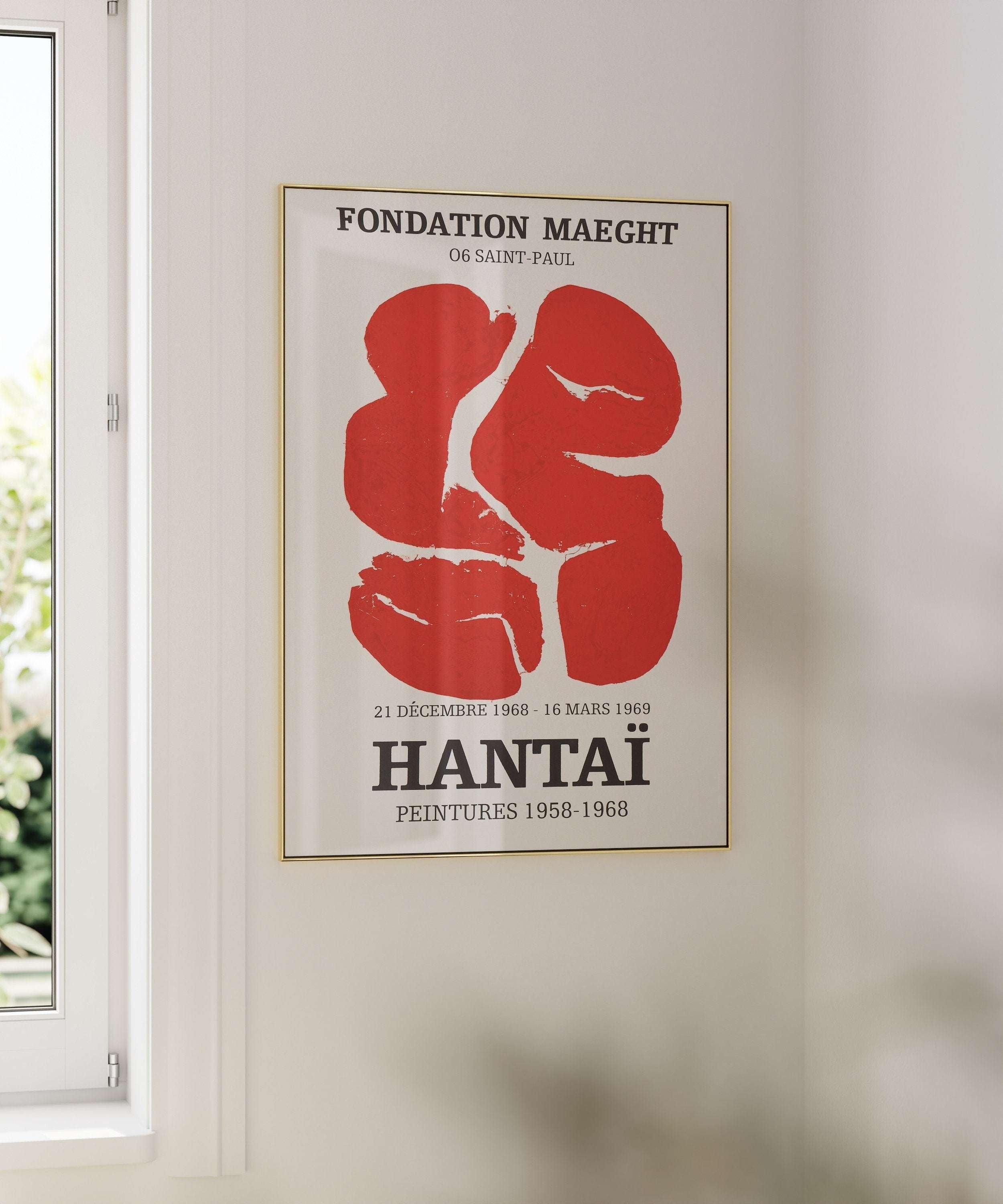 Hantai & Matisse - Red Harmony - Simon Hantai and Henri Matisse Compilation / Double Set - 2 Artworks