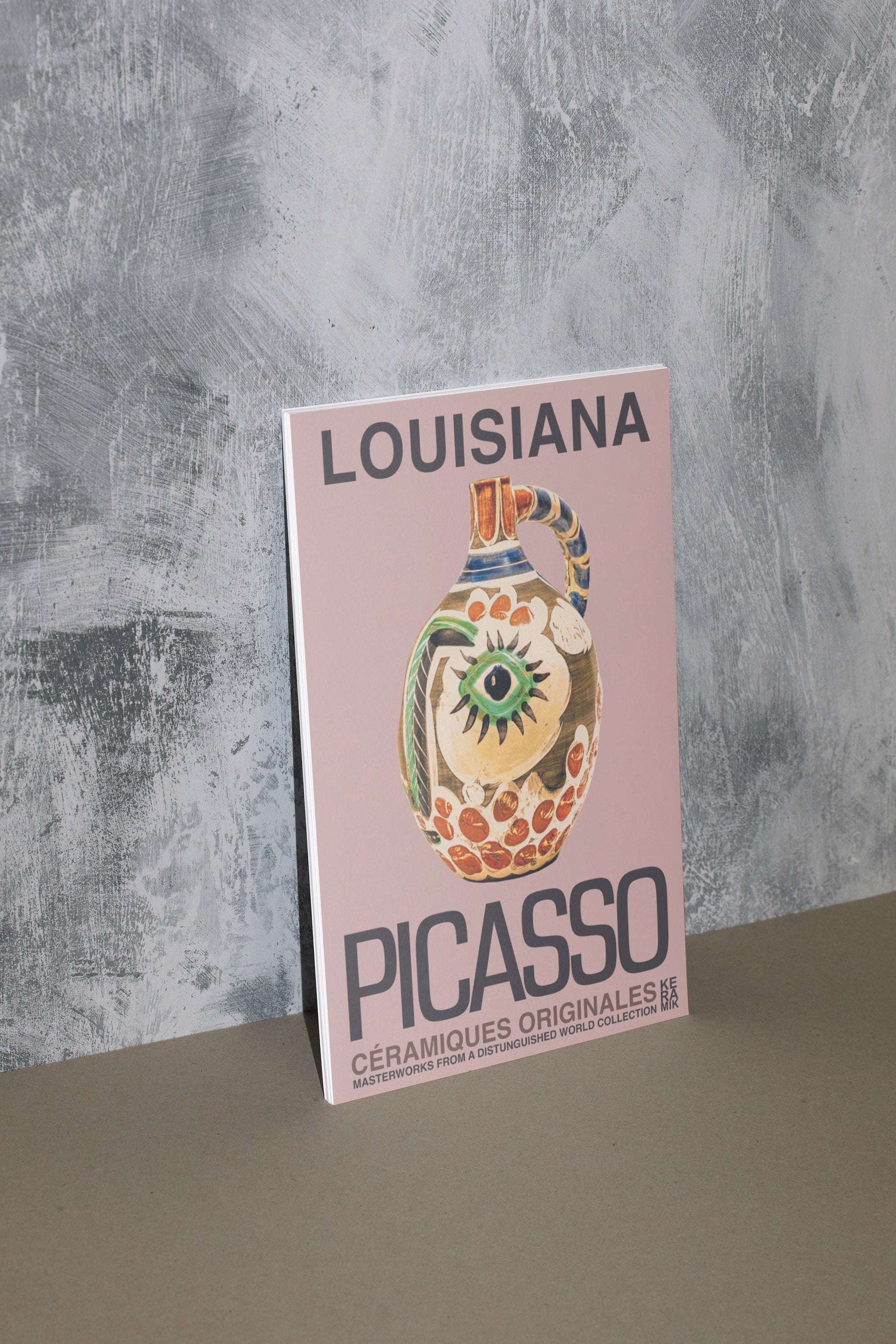 Pablo Picasso Ceramics - Rarest Piece of Collection - Keramika - Exhibition Poster - Ceramic Series