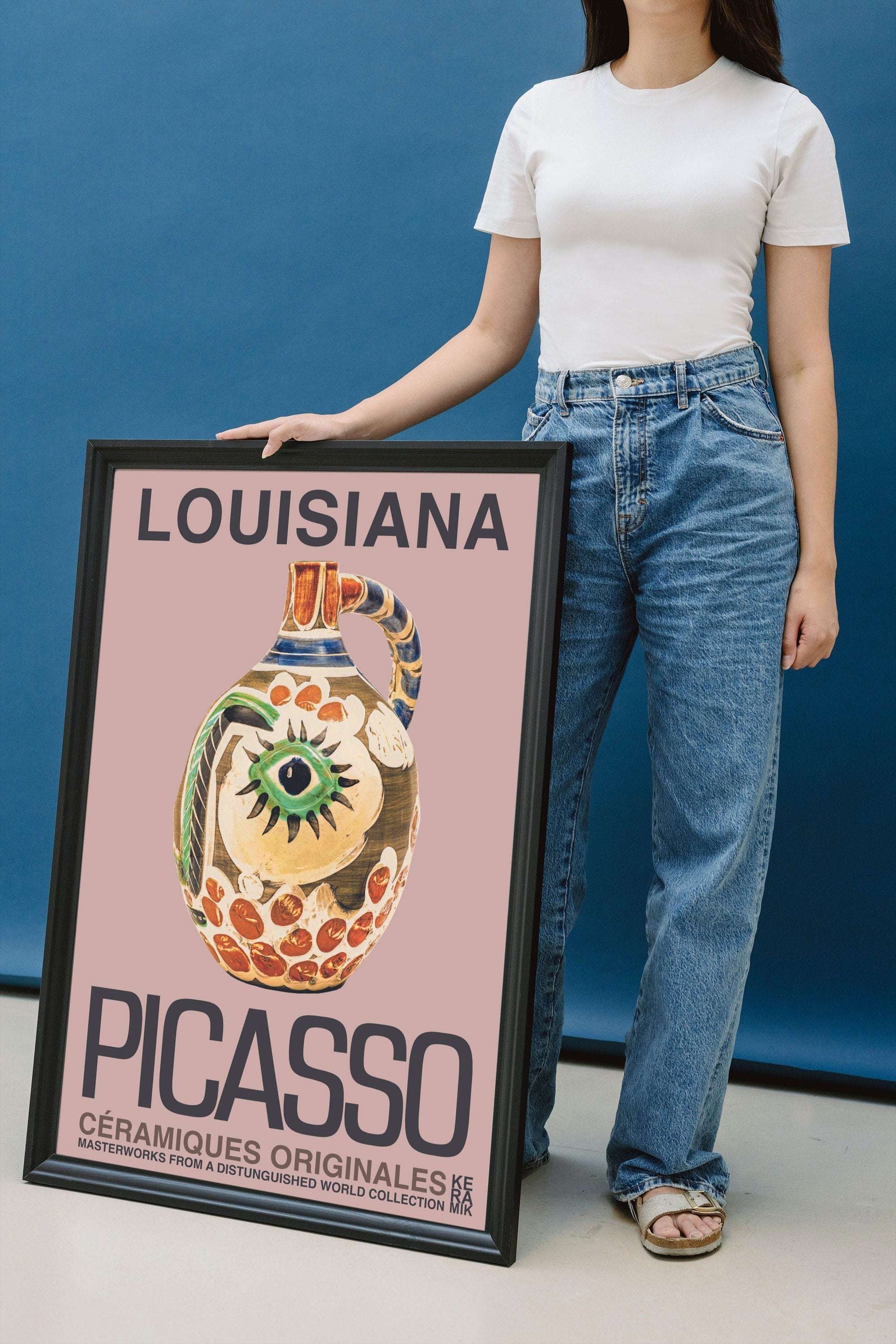 Pablo Picasso Ceramics - Rarest Piece of Collection - Keramika - Exhibition Poster - Ceramic Series