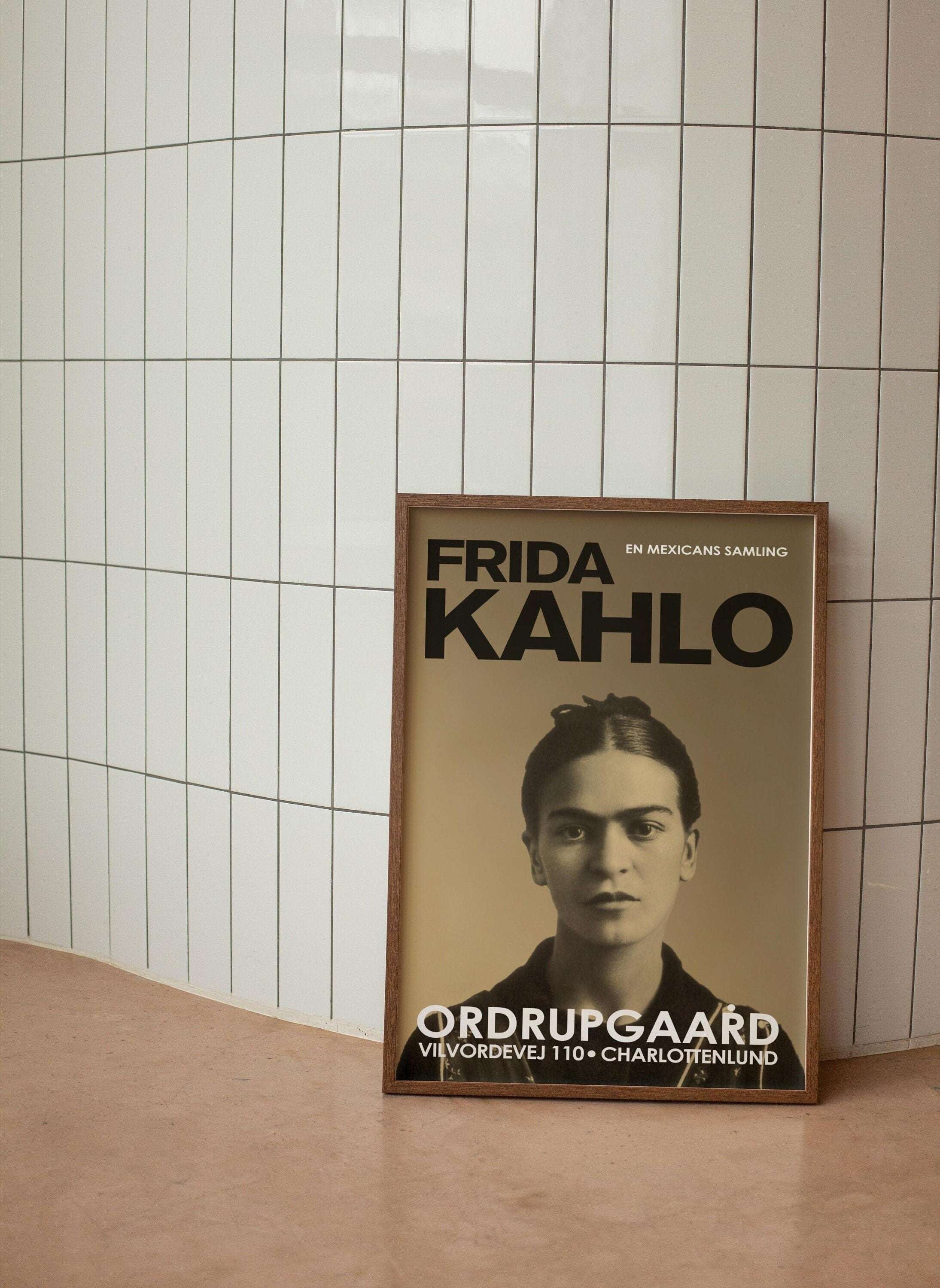 Frida Kahlo - Çok Nadir Sergi Afişi - En Mexicansk samling