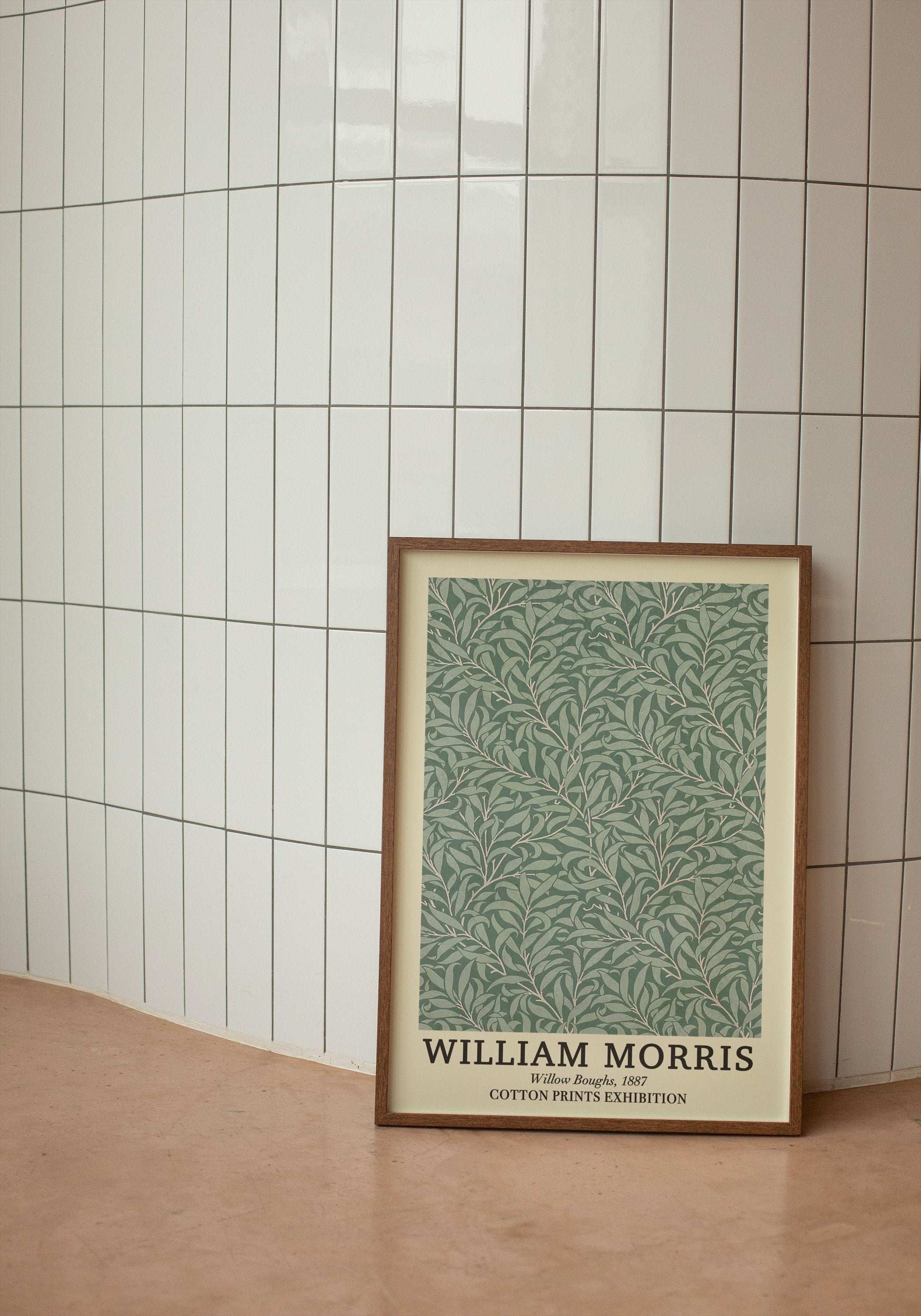 William Morris Motifleri - 9 farklı William Morris baskısı