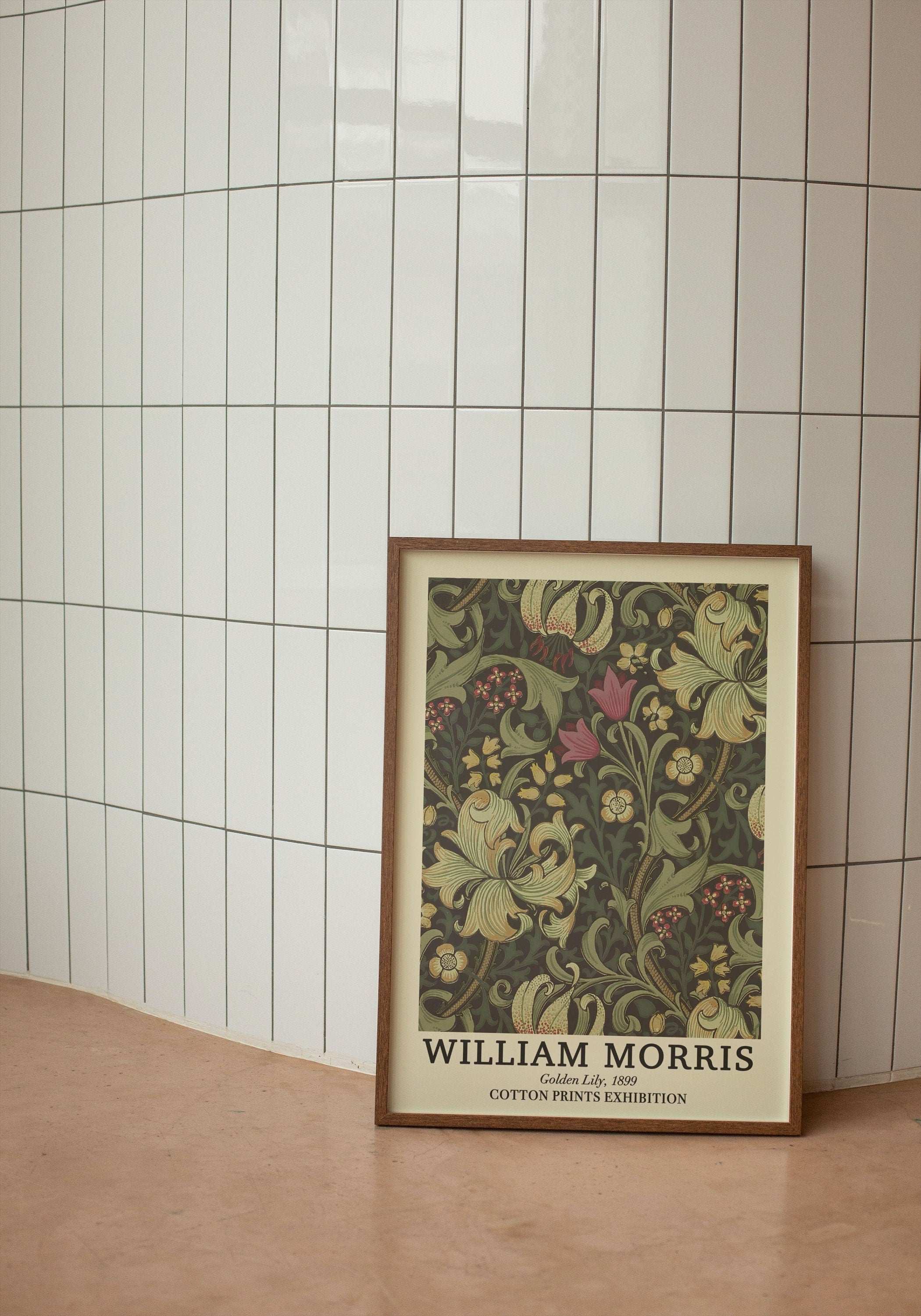William Morris Motifleri - 9 farklı William Morris baskısı