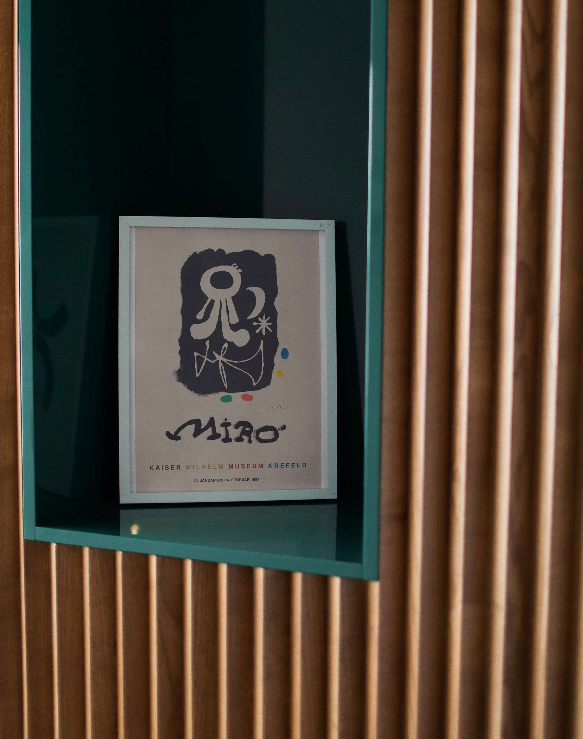 Joan Miro Hand Signed Lithograph - Poster