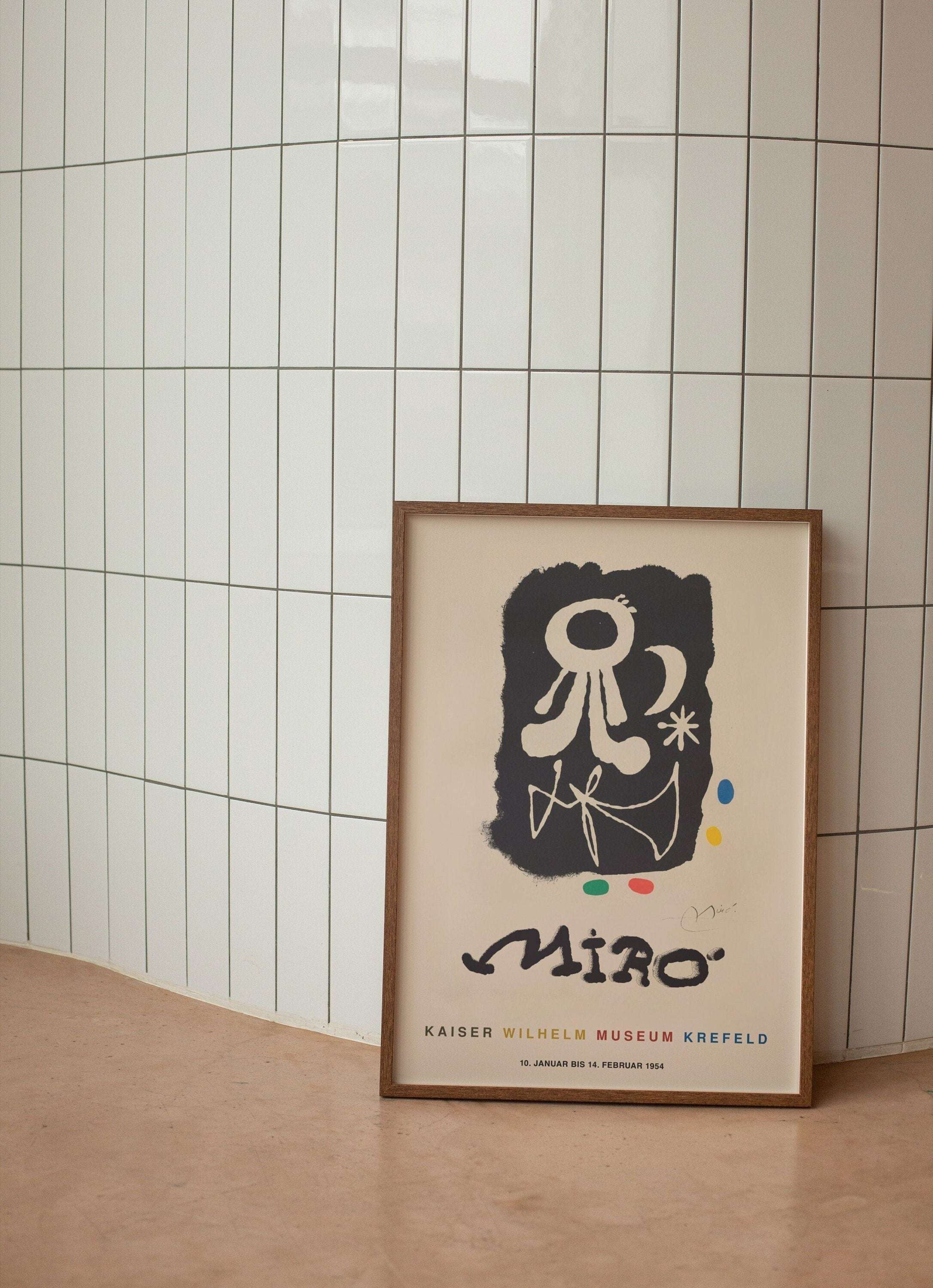 Joan Miro Hand Signed Lithograph - Poster