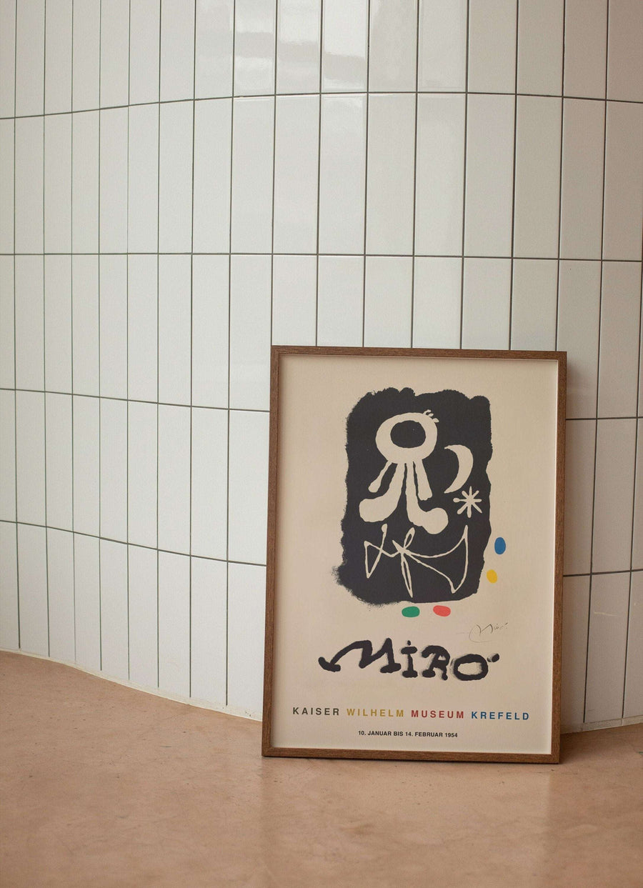 Joan Miro Hand Signed Lithograph - Poster