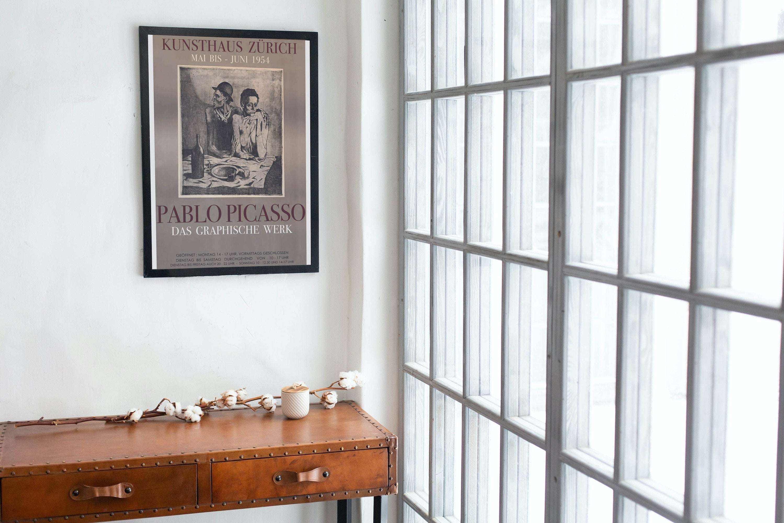 Pablo Picasso: Le Repas Frugal Lithografi Posteri