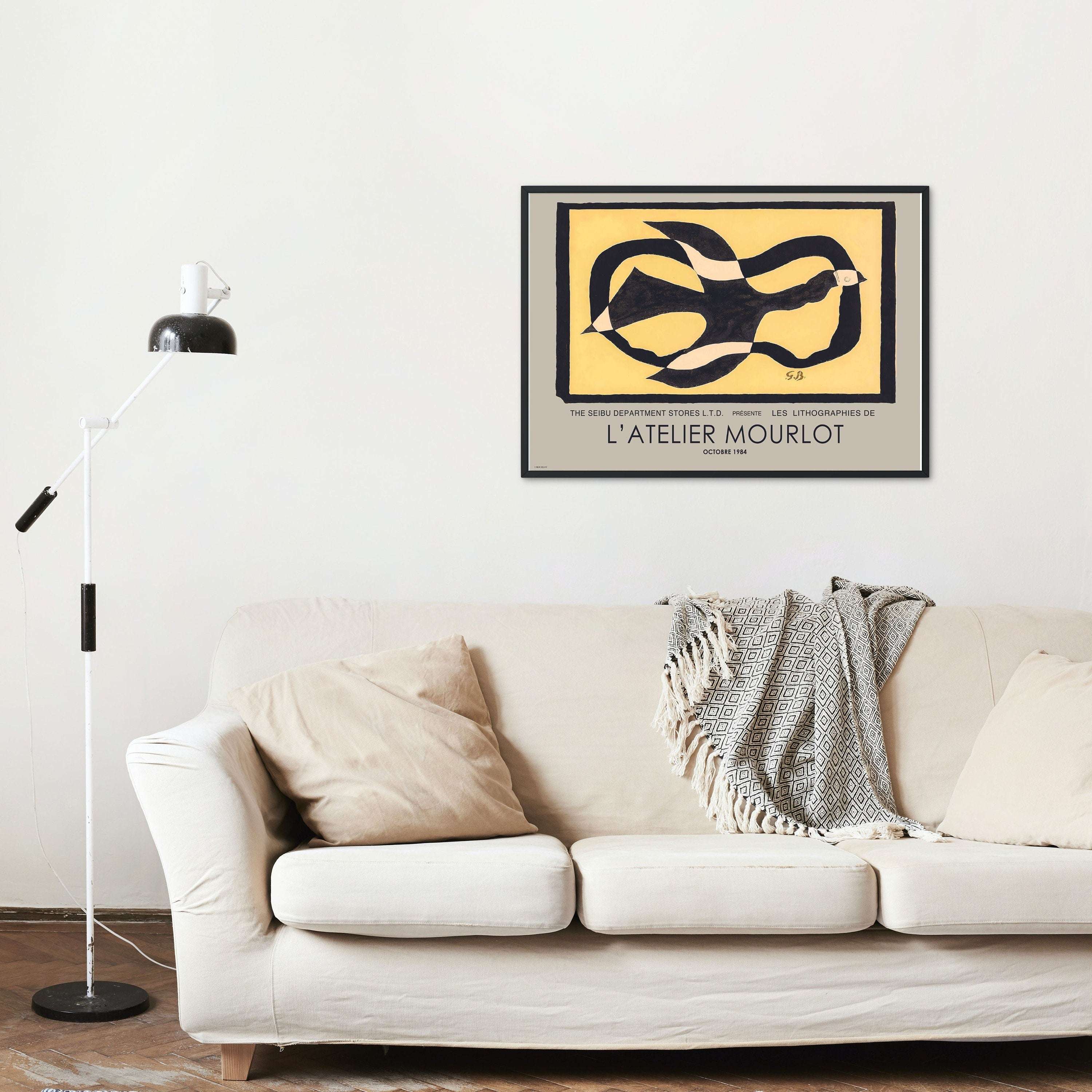 George Braque - Bird passing through a Cloud / L’Atelier Mourlot - 1984